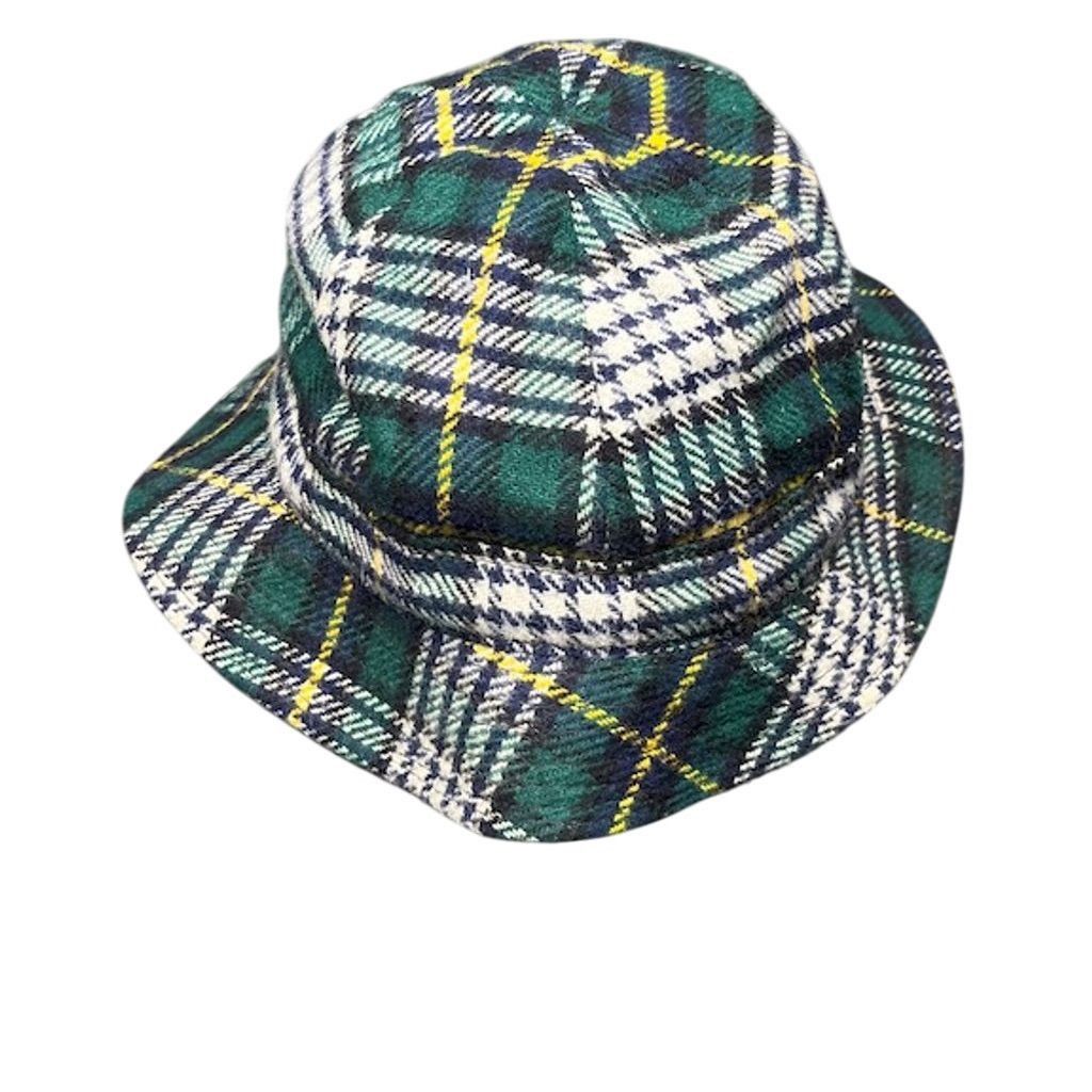 Pendleton VTG 1950’s Blarney Walking Hat Pendleton Wool Plaid Bucket Size ONE SIZE - 1 Thumbnail