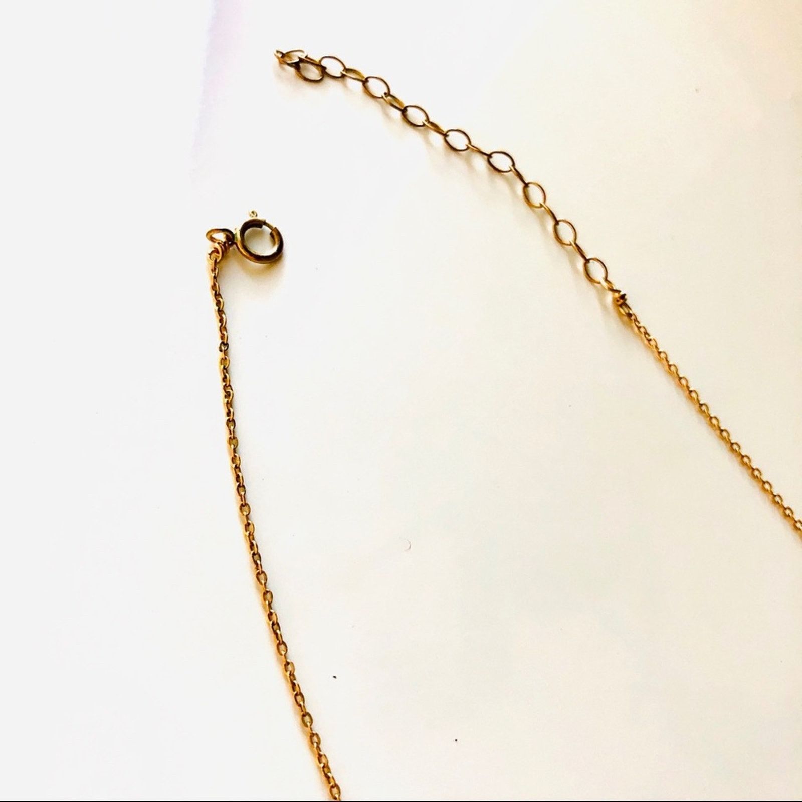 Nordstrom NEW NORDSTROM 18kt Gold Fill Chain Dainty Necklace Jewelry Size ONE SIZE - 4 Thumbnail