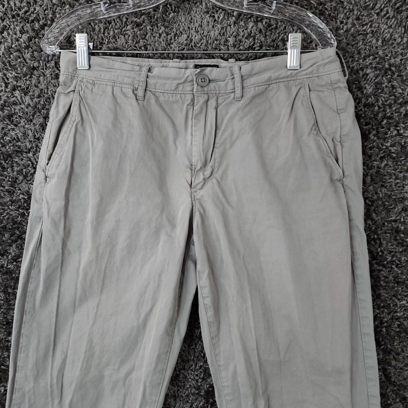 J.Crew VINTAGE J.CREW 770 Mens Gray Chino Pants Size 30x31 Straight Leg Male Size US 30 / EU 46 - 2 Thumbnail
