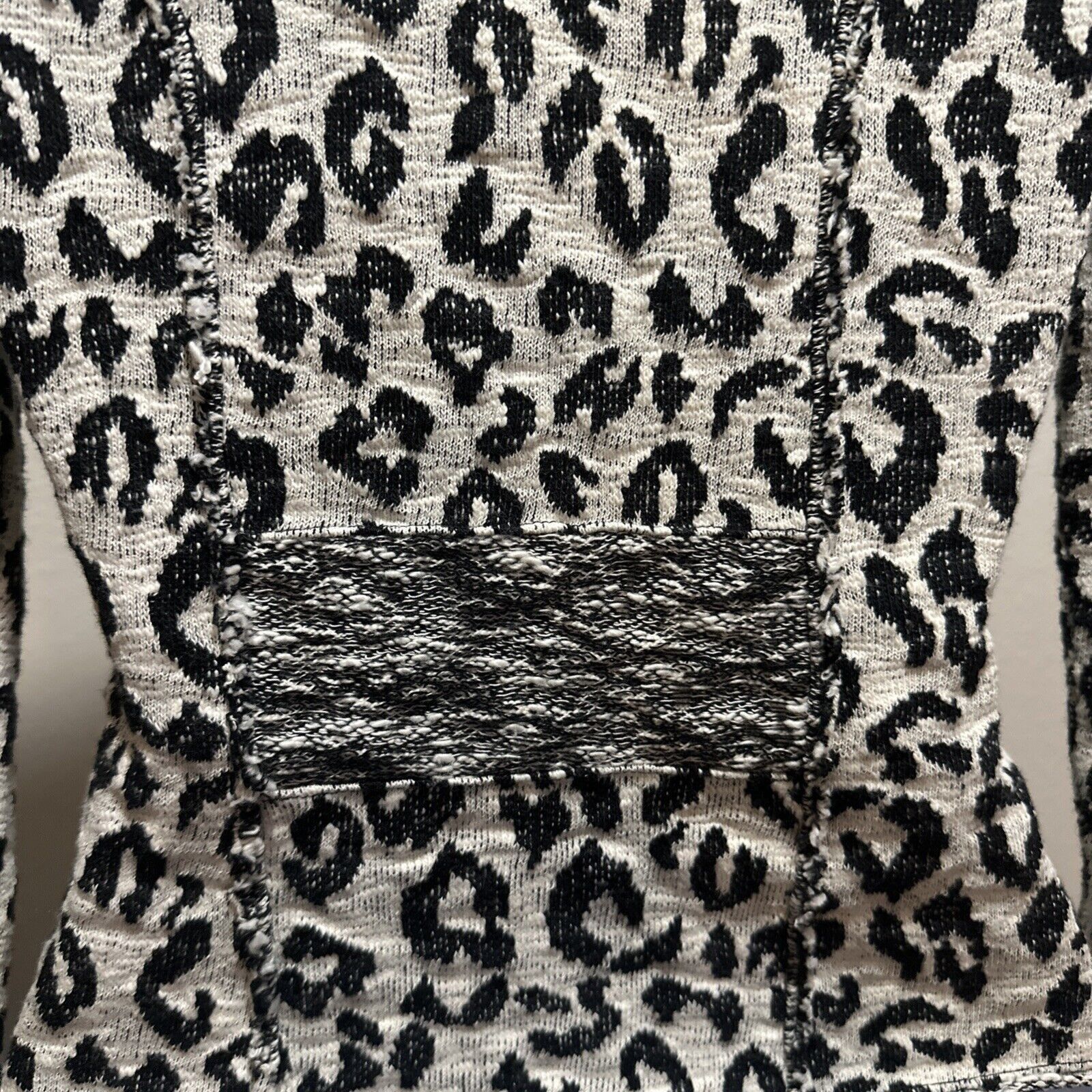 Lucky Brand Lucky Lotus by Lucky Brand Leopard Print Knit Jacket XS Size XS / US 0-2 / IT 36-38 - 7 Thumbnail