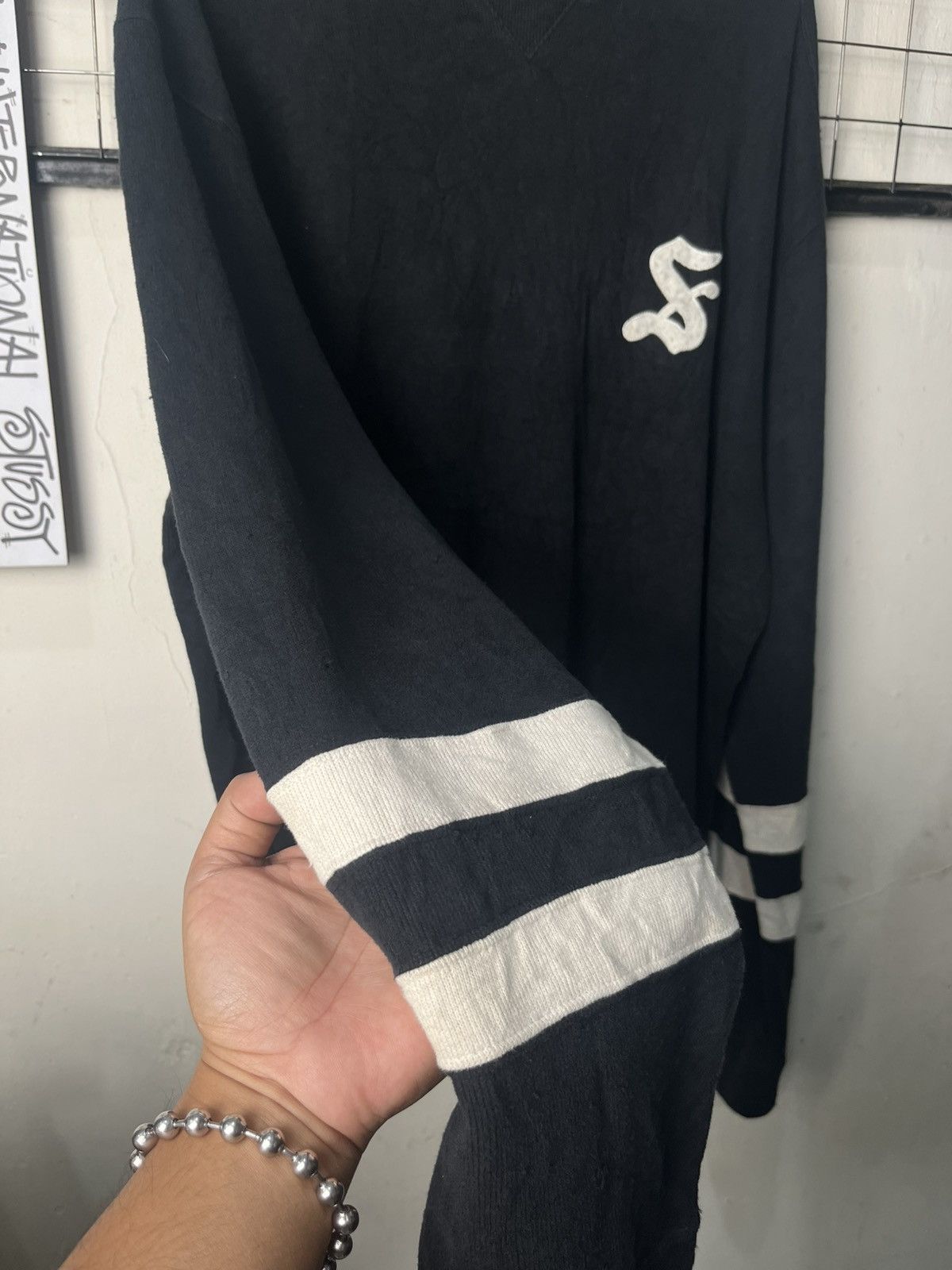 Stussy Vintage 90s Stussy Sweatshirt Size US L / EU 52-54 / 3 - 3 Thumbnail
