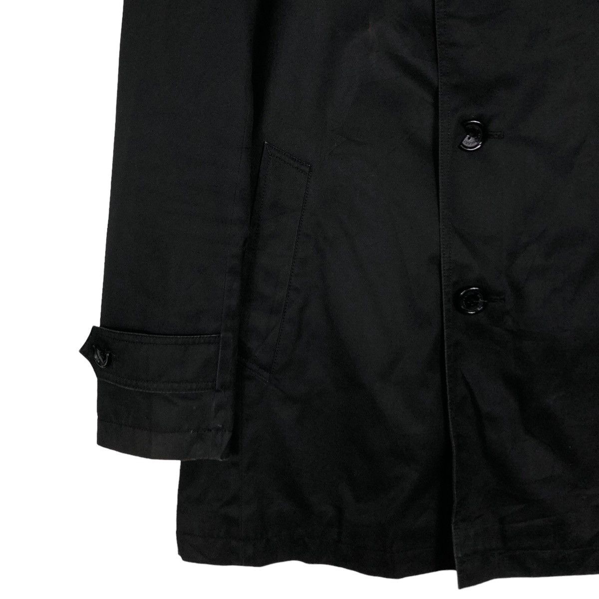 Burberry 🔥Vintage Burberry Black Label Long Jacket Nova Check Lining Size US M / EU 48-50 / 2 - 4 Thumbnail