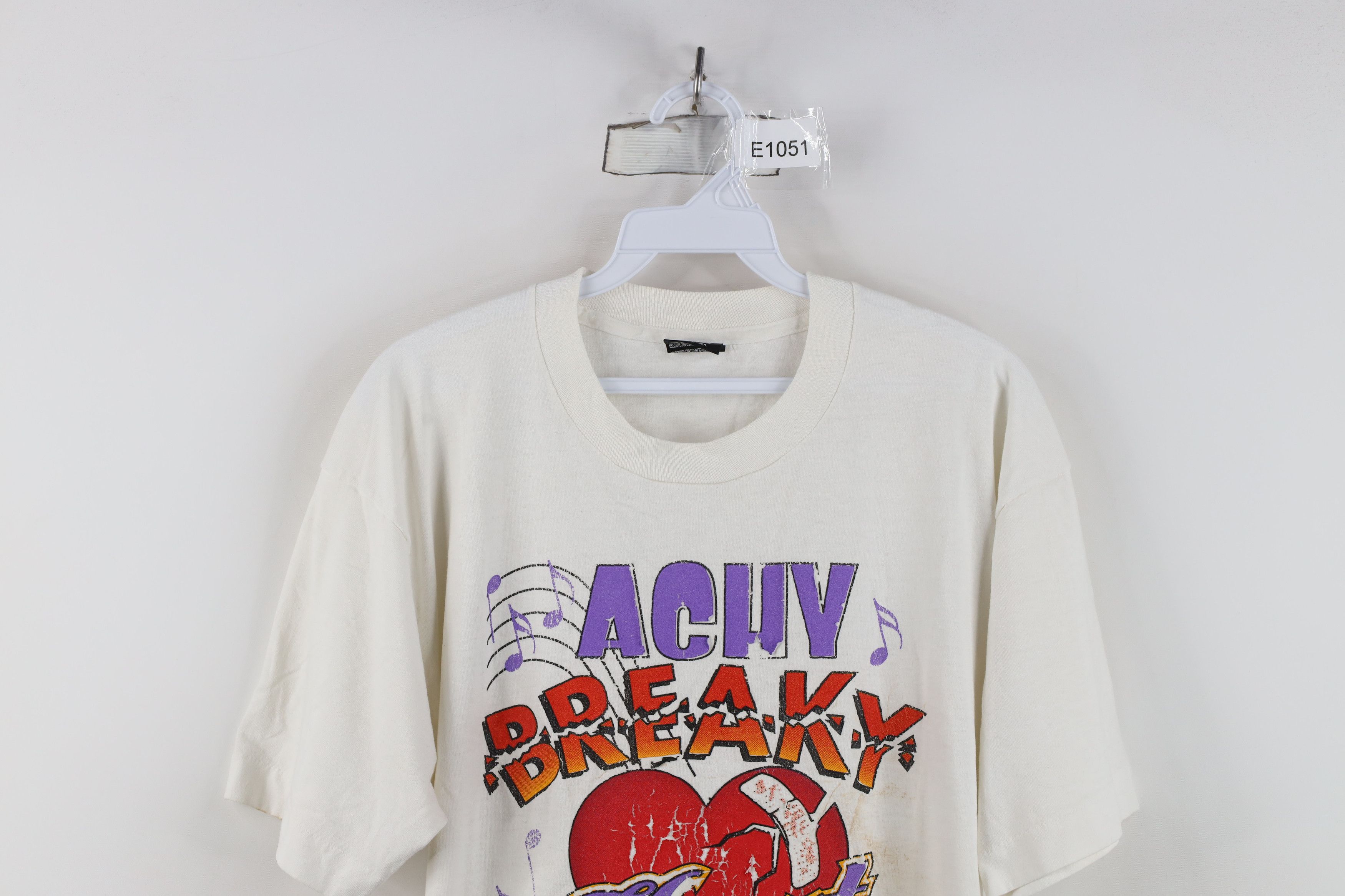 Vintage Vintage 90s Billy Ray Cyrus Achy Breaky Heart T-Shirt USA Size US L / EU 52-54 / 3 - 2 Thumbnail