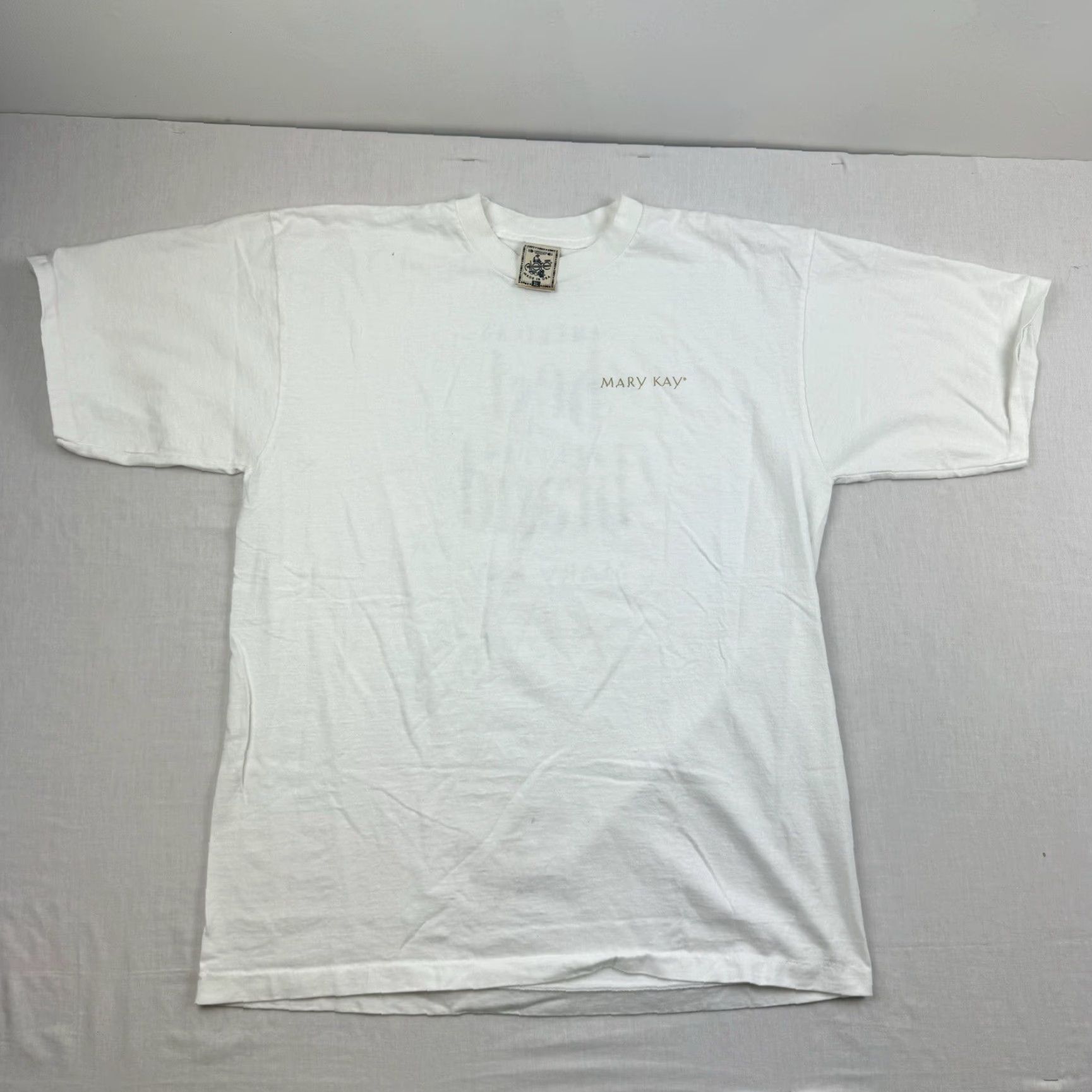 Vintage VINTAGE Mary Kay Shirt Adult XL White USA 90s Y2K Mens Size US XL / EU 56 / 4 - 5 Thumbnail