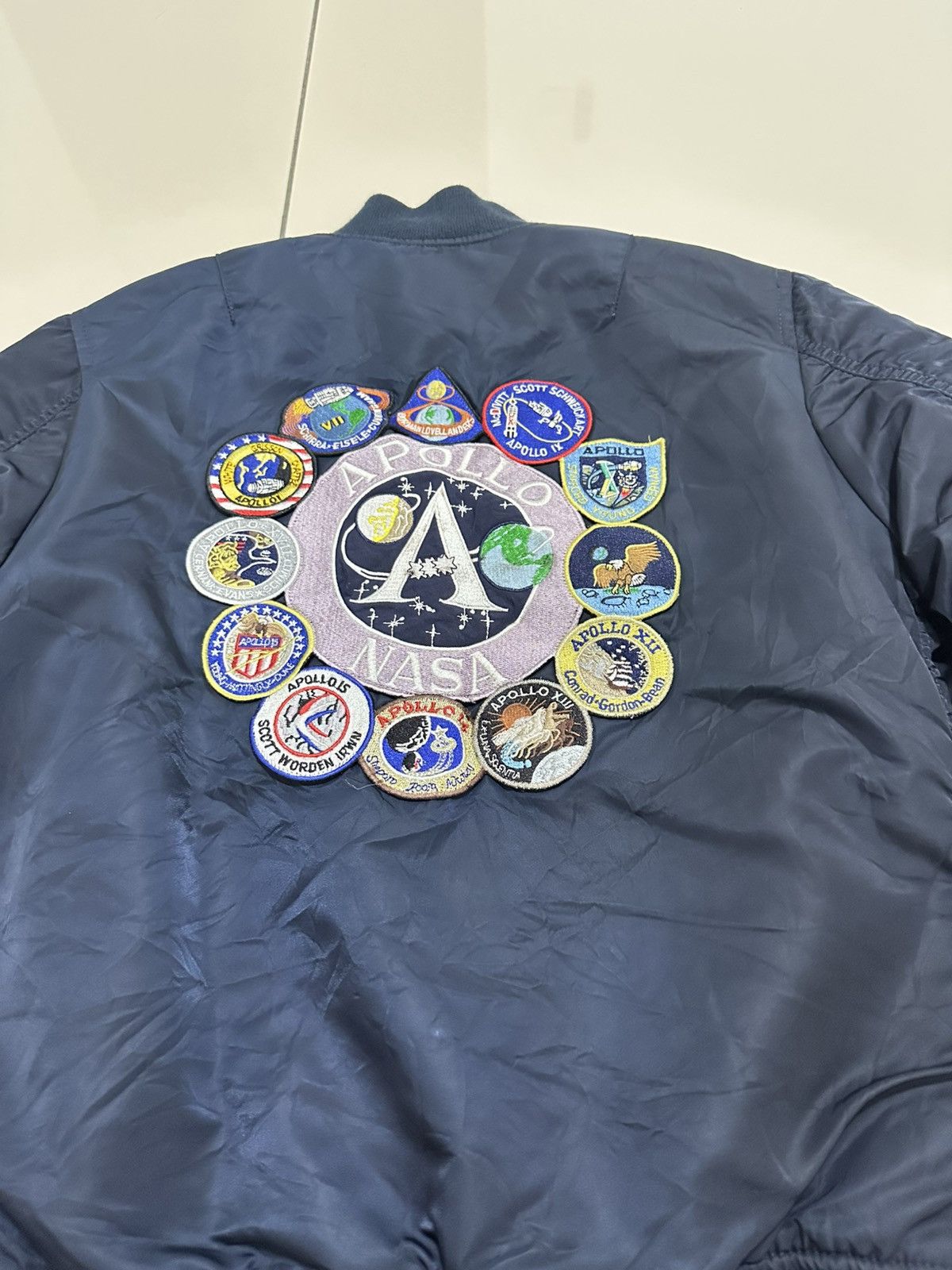 Alpha Industries Alpha Industries Ma-1 Flight Jacket Apollo NASA USA Design Size US S / EU 44-46 / 1 - 8 Thumbnail