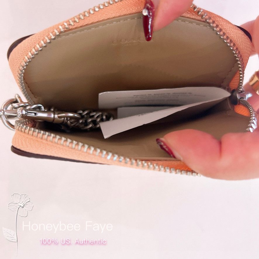 Coach Coach Zip Card Case #6303 Size ONE SIZE - 4 Thumbnail