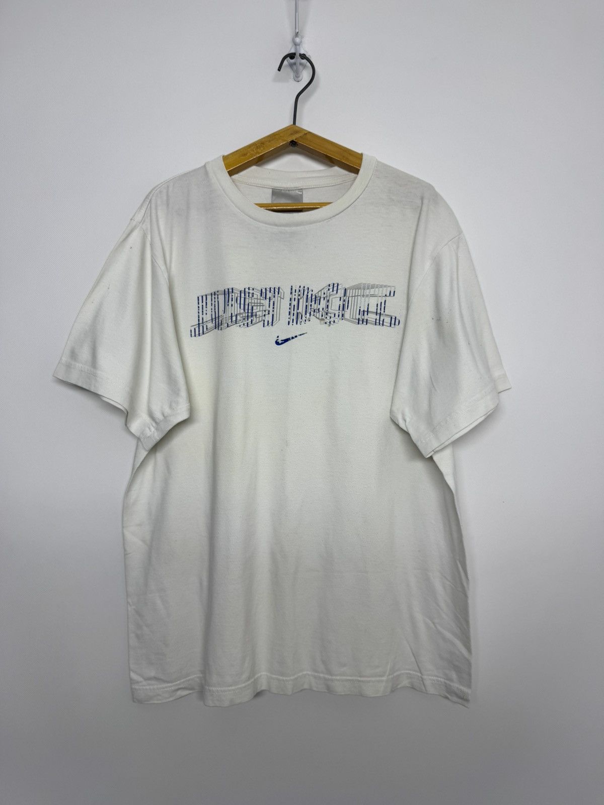Nike Vintage 90s Nike Just Do It T-Shirt swoosh Size US M / EU 48-50 / 2 - 4 Thumbnail
