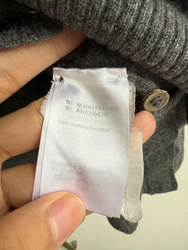 Thom Browne Thom browne Gray four-bar cashmere sweater 2503-Nextarrow Size US L / EU 52-54 / 3 - 5 Thumbnail