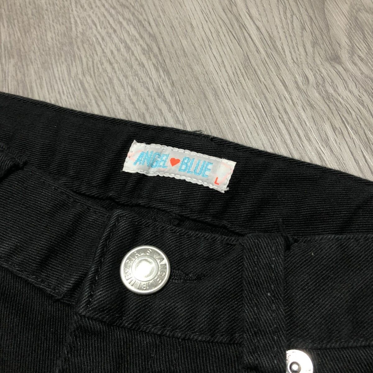 Angel Blue 2000s Angel Blue Cute Girls Denim Jeans Pants Black Lgb Size US 26 / EU 42 - 15 Thumbnail