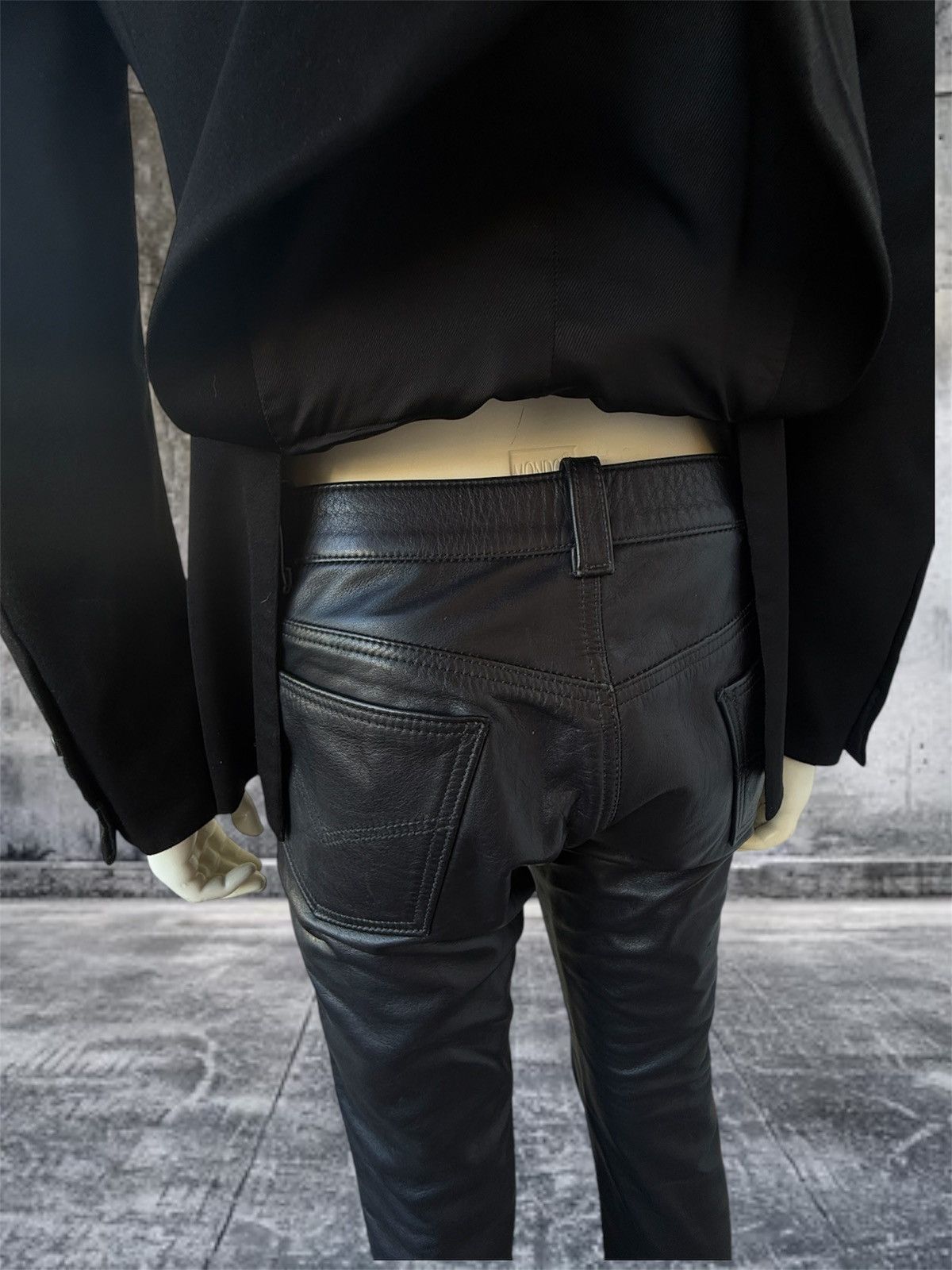 Prada Slim Fit Black Blazer Sport Jacket –Nylon Cotton Mix Size 36R - 12 Thumbnail