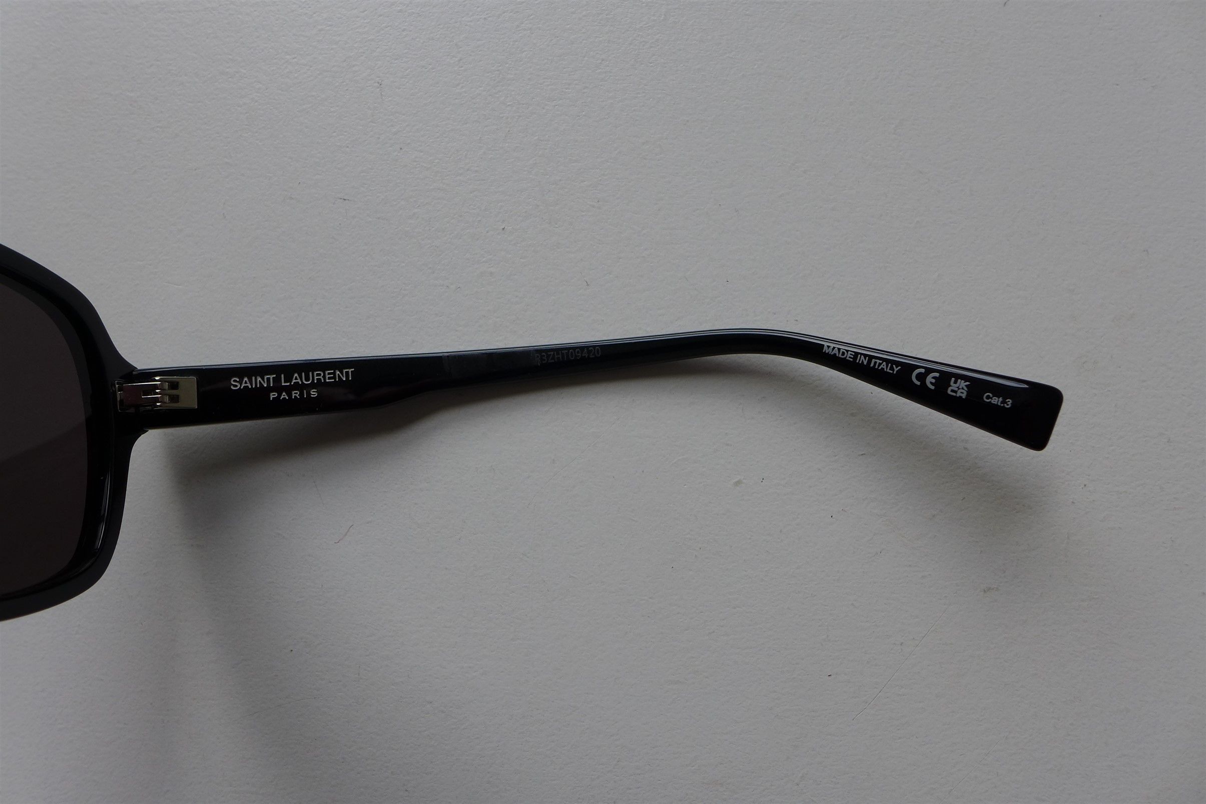 Saint Laurent Paris Saint Laurent SL 906 Carolyn Sunglasses - Black Acetate Size ONE SIZE - 8 Thumbnail
