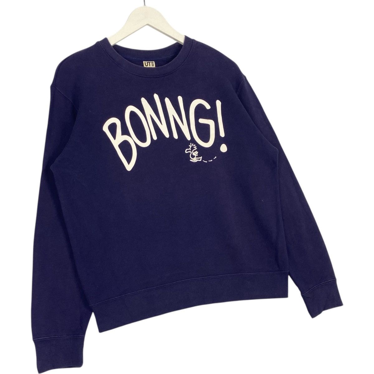 Designer × Vintage Vintage Peanuts Bonng Uniqlo Crewneck Sweatshirt Blue Size S / US 4 / IT 40 - 2 Thumbnail