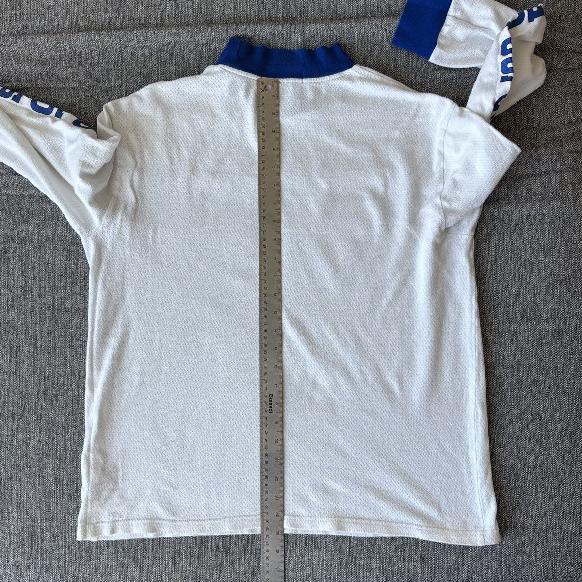 Polo Ralph Lauren Polo Sport Motocross Racing Logo Waffle Knit Mockneck Shirt Size US L / EU 52-54 / 3 - 8 Thumbnail