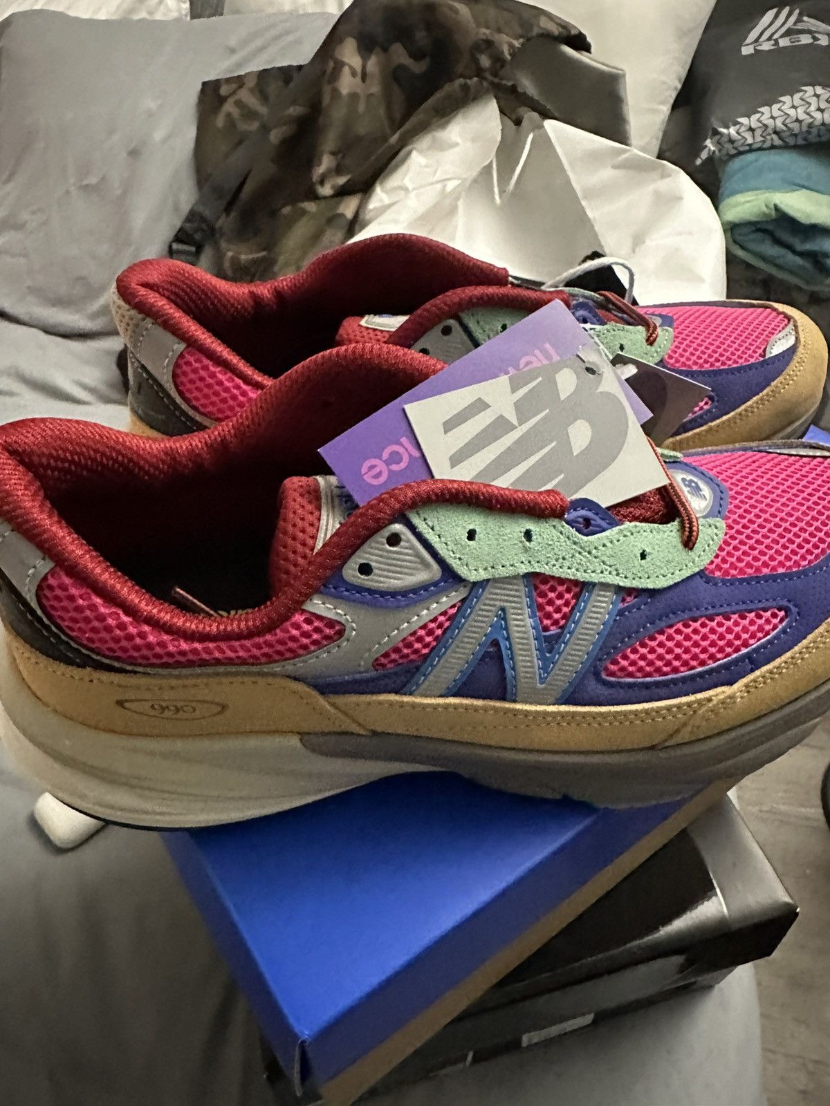 Action Bronson × New Balance Baklava x New Balance 990v6 AINOZAMA MiUSA Action Bronson - Size US 8.5 / EU 41-42 - 1 Thumbnail