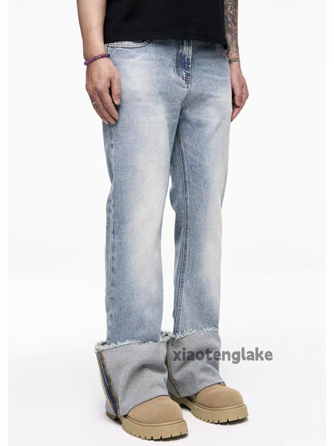Jean × Vintage Utility cleanfit yuppie bootcut flared outdoor dance jeans Size US 28 / EU 44 - 7 Thumbnail