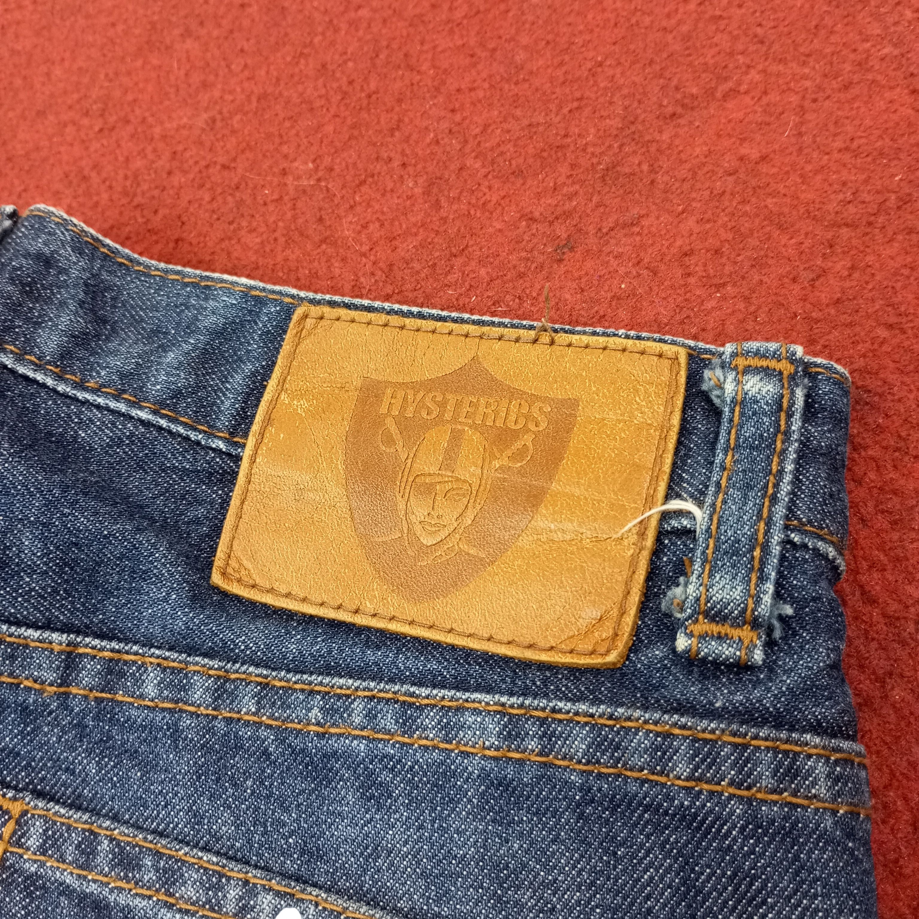 Hysteric Glamour Hysteric Glamour Japanese Brand Custom Art Jeans c252n14 Size US 27 - 16 Thumbnail
