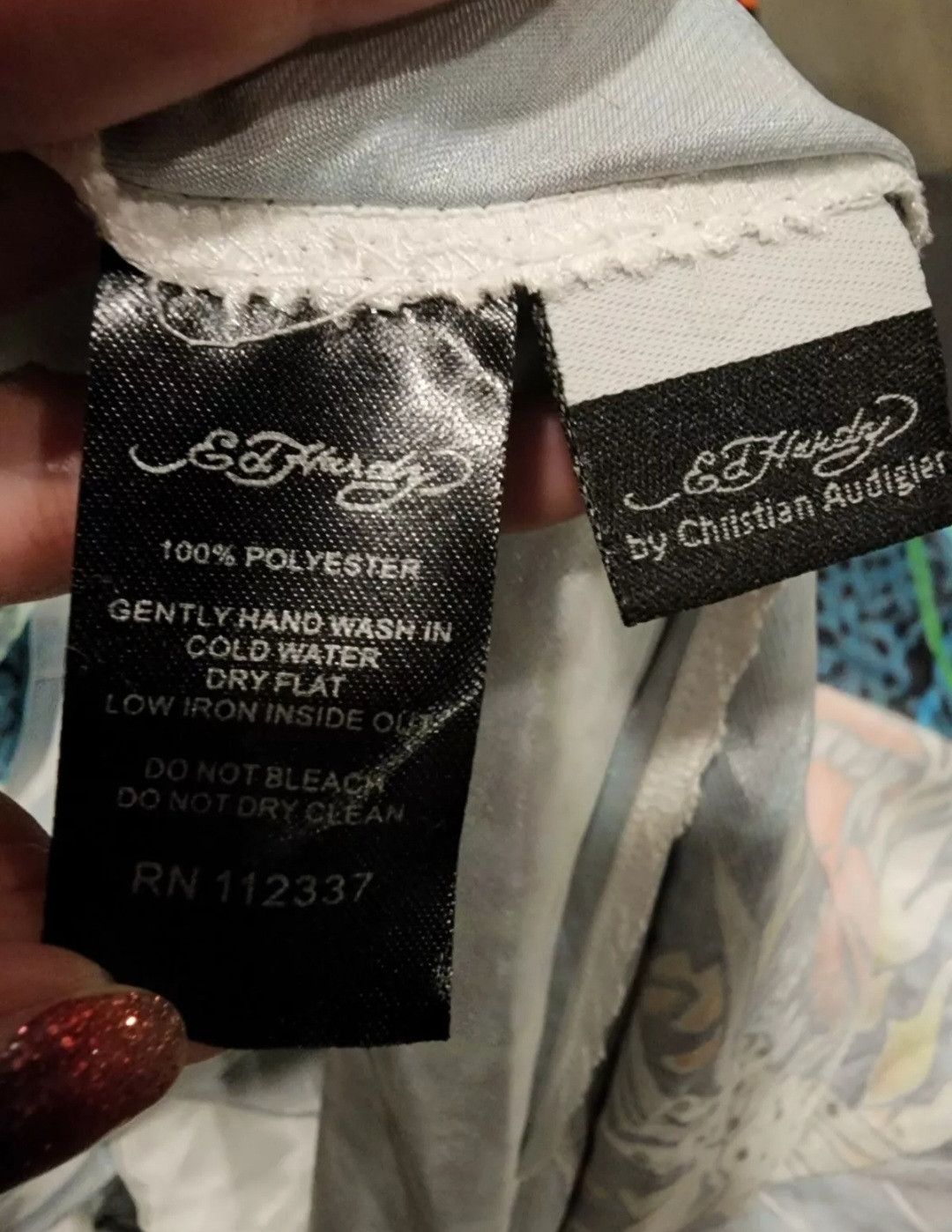 Ed Hardy NWT Ed Hardy by Christian Audigier Tiger Rhinestone Top S Size S / US 4 / IT 40 - 5 Thumbnail