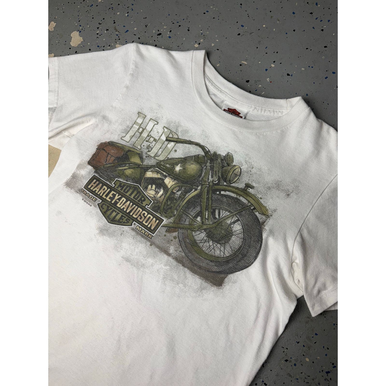 Harley Davidson Harley Davidson vintage style motorcycle tee Size US S / EU 44-46 / 1 - 3 Thumbnail