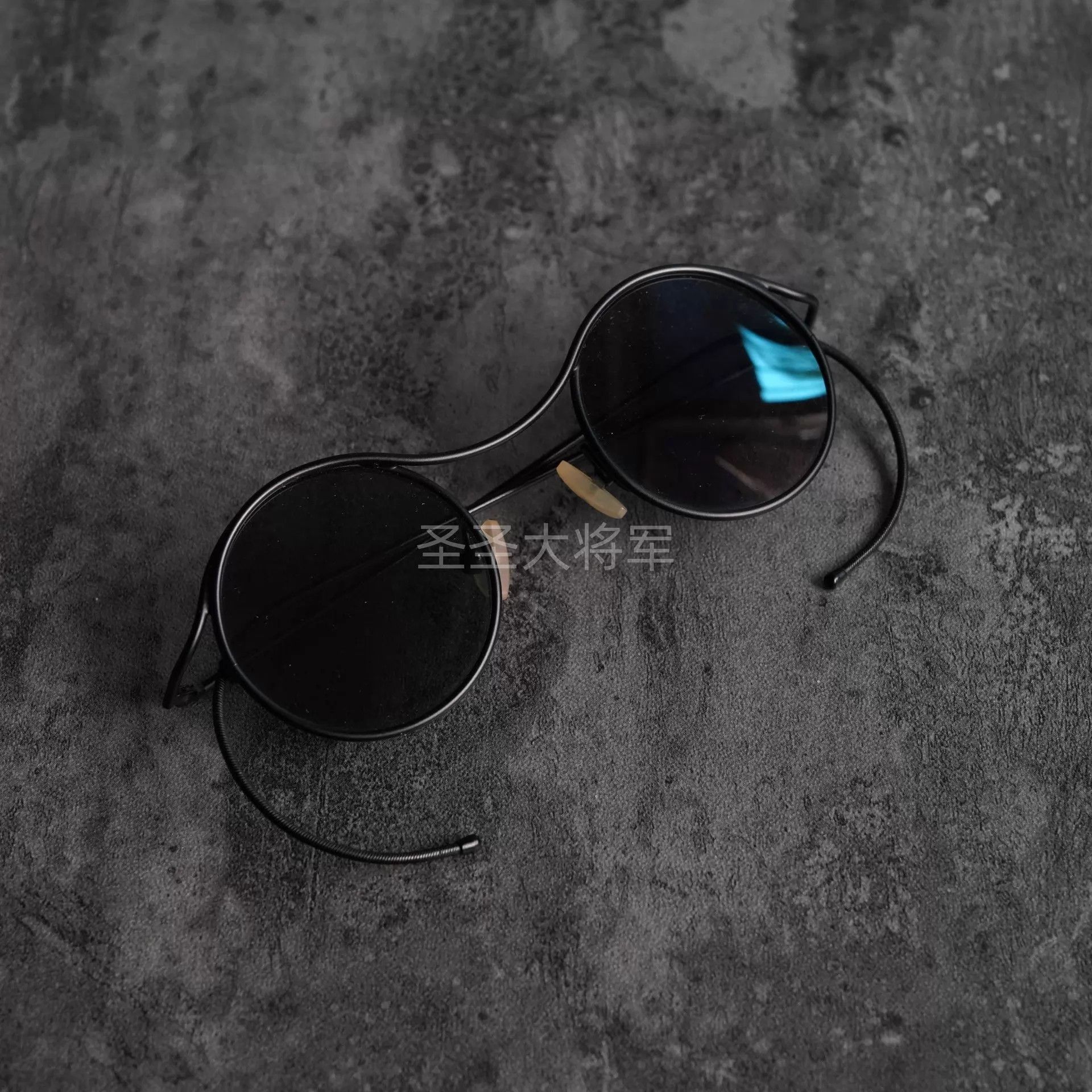 Ma+ M.A+ Maurizio Amadei round titanium sunglasses 3c Size ONE SIZE - 5 Thumbnail