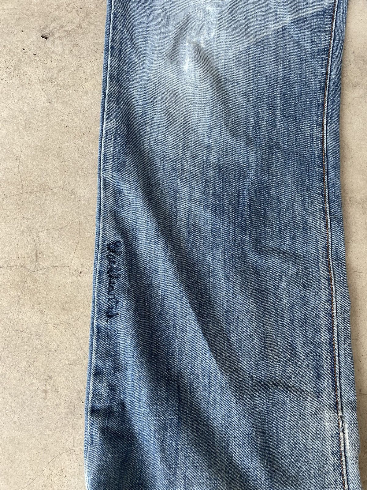 Japanese Brand Japanese Brand Embroidered Baggy Denim Size US 37 - 9 Thumbnail