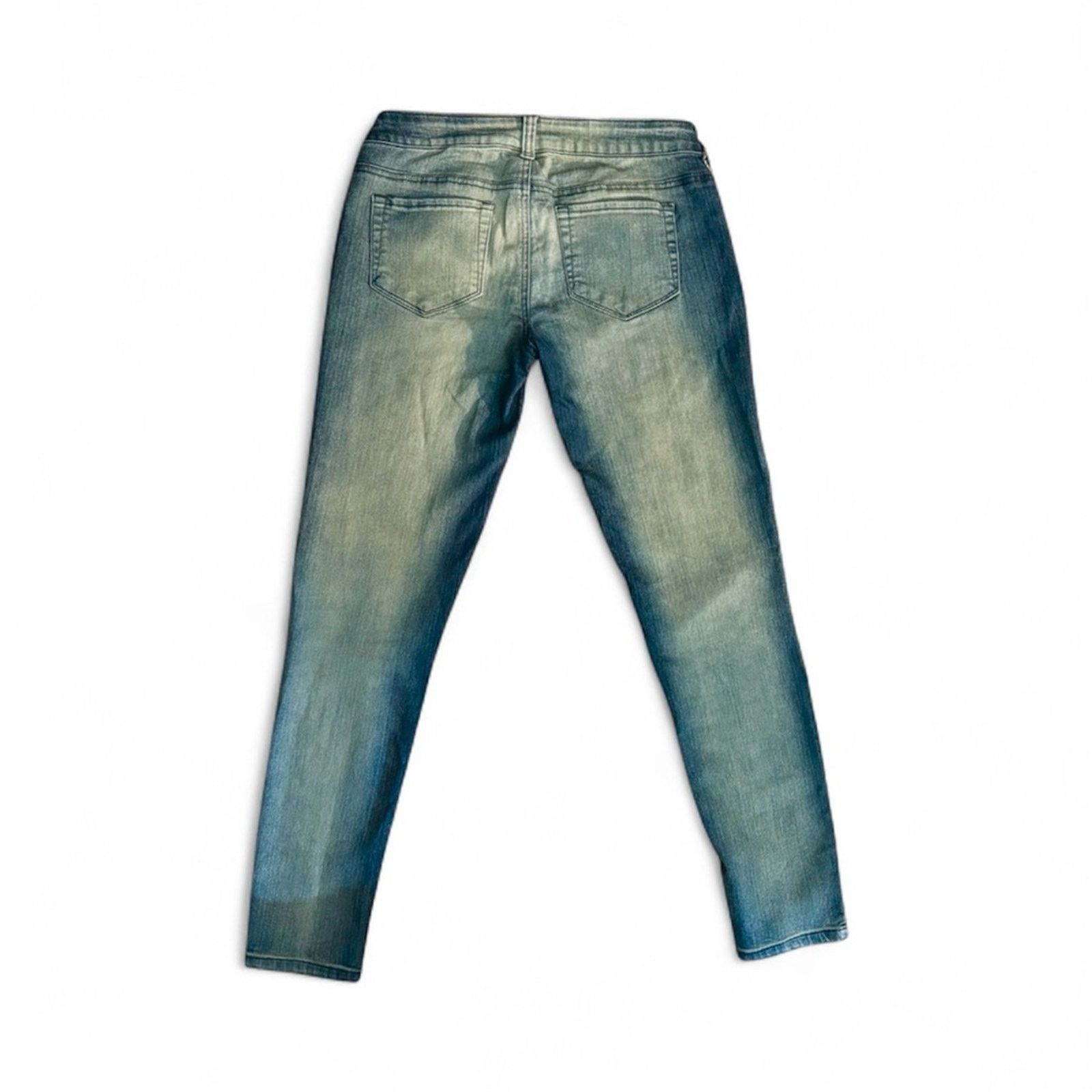 Mossimo Mossimo Supply Co. Light Blue Skinny Jeans Size 30" / US 8 / IT 44 - 3 Thumbnail
