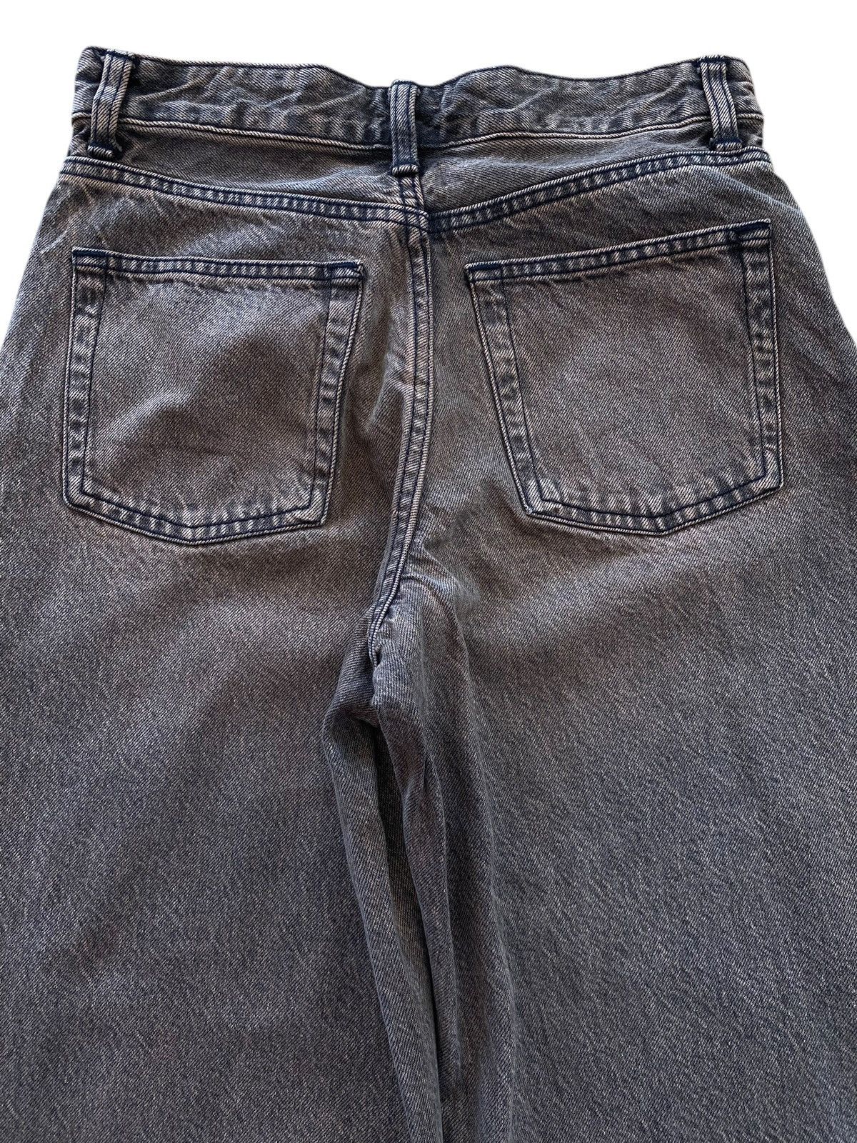GU Gu Brown Wash Style Barrel Leg Jeans Size US 26 / EU 42 - 4 Thumbnail