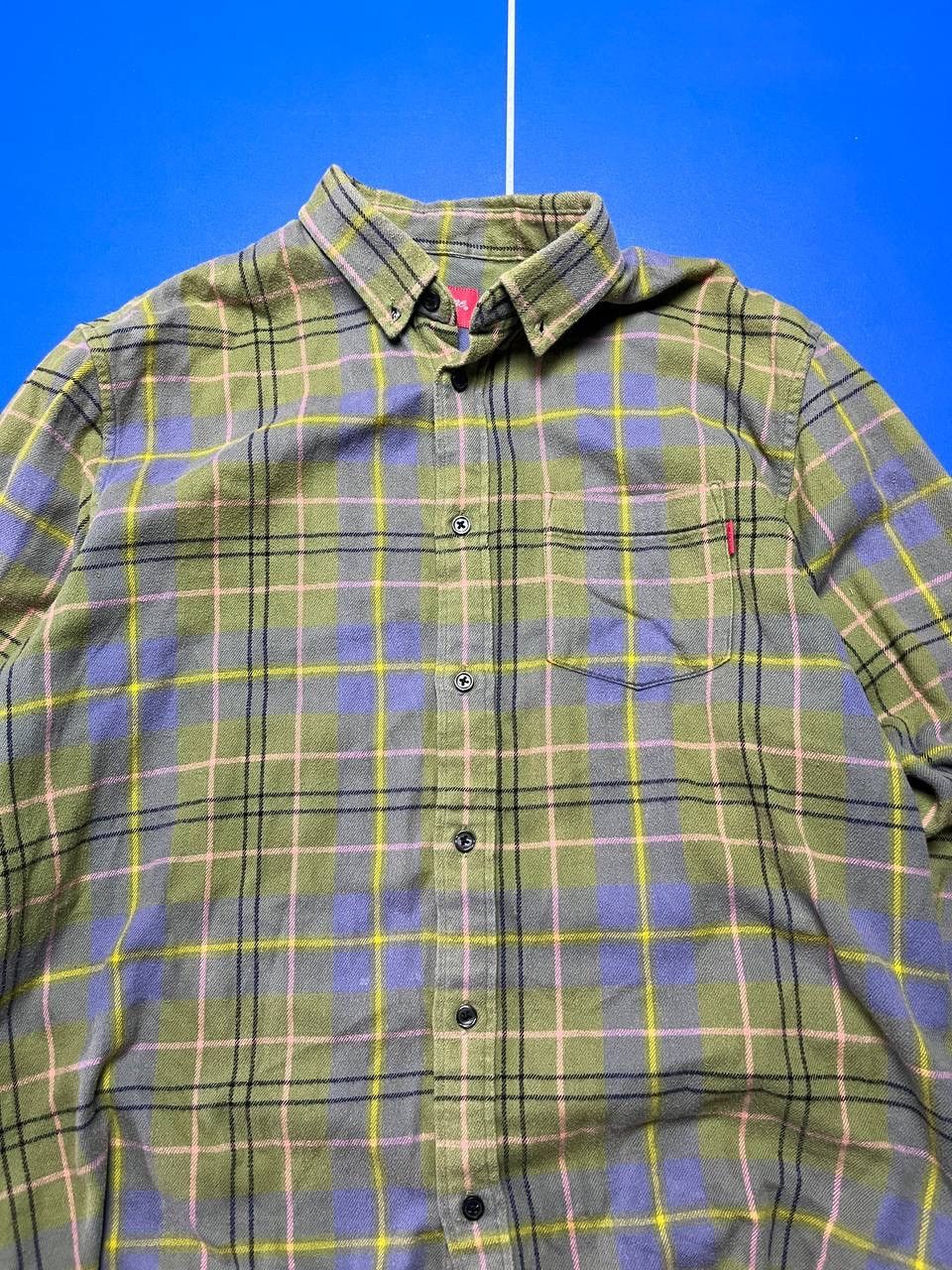 Supreme Supreme Tartan Flannel Shirt Size US L / EU 52-54 / 3 - 4 Thumbnail