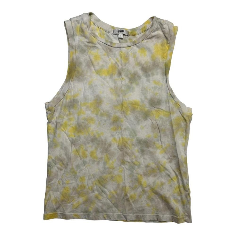 Agolde Agolde l Tie Dyed Ameenah Muscle Tank Small Size S / US 4 / IT 40 - 2 Thumbnail