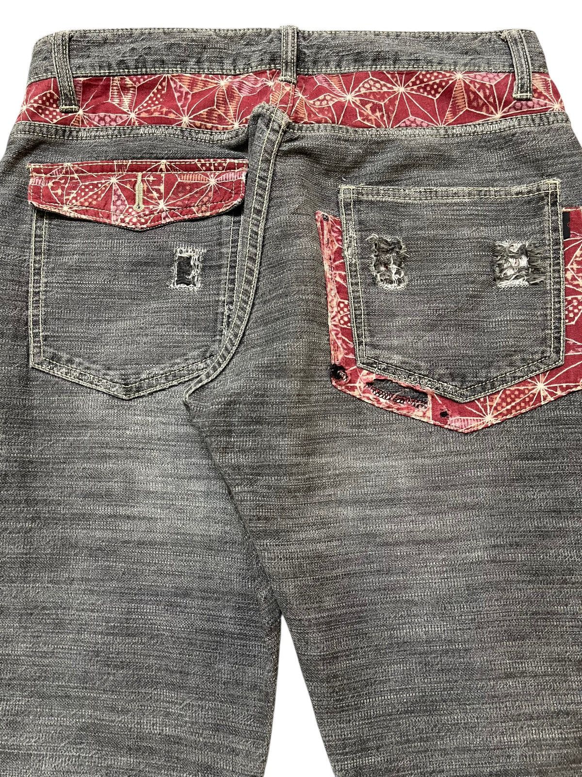 Kapital Vintage Japanese Brand Faded Wash Style Loose Jeans Size US 30 / EU 46 - 6 Thumbnail