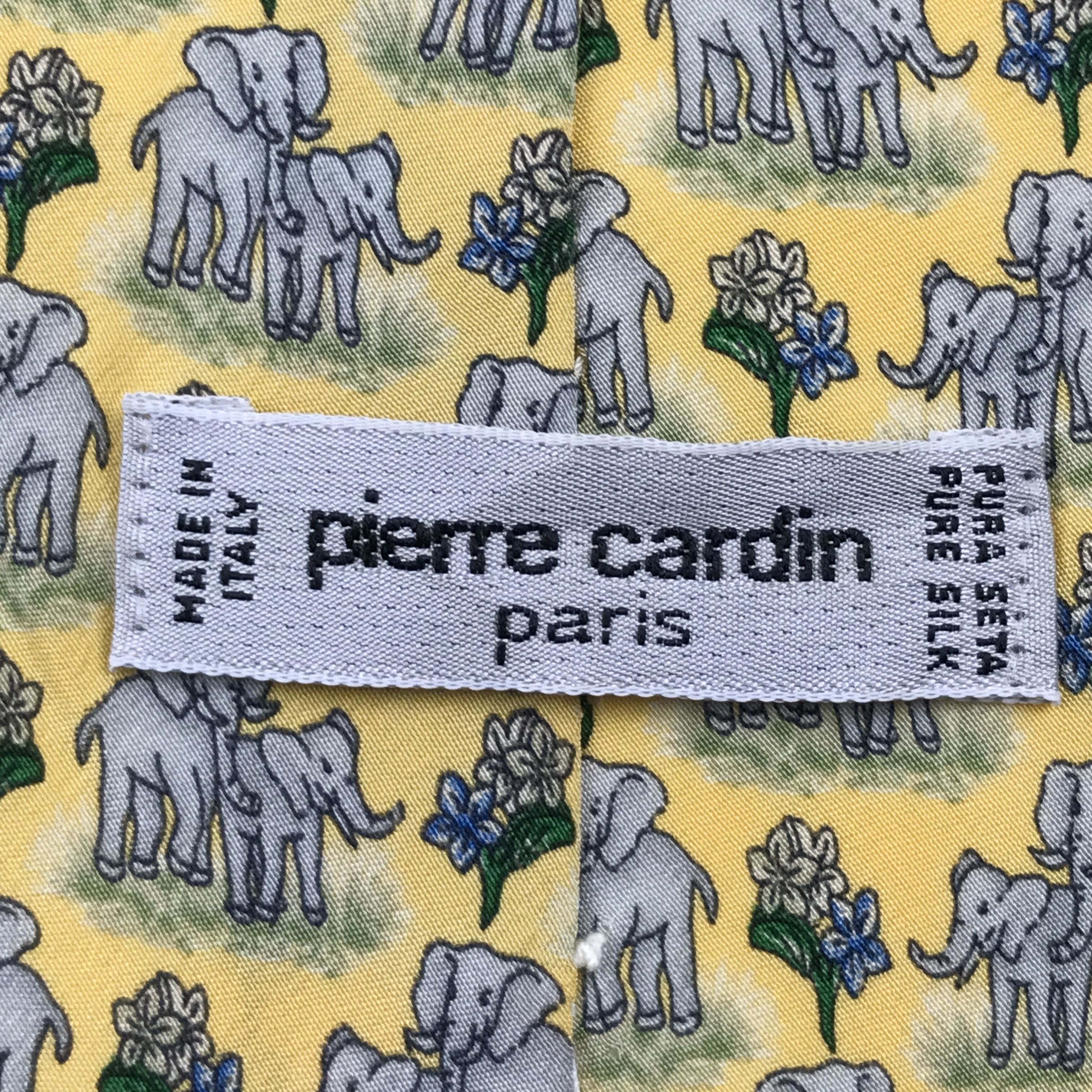 Pierre Cardin × Vintage Vintage Pierre Cardin Silk Necktie Size ONE SIZE - 6 Thumbnail