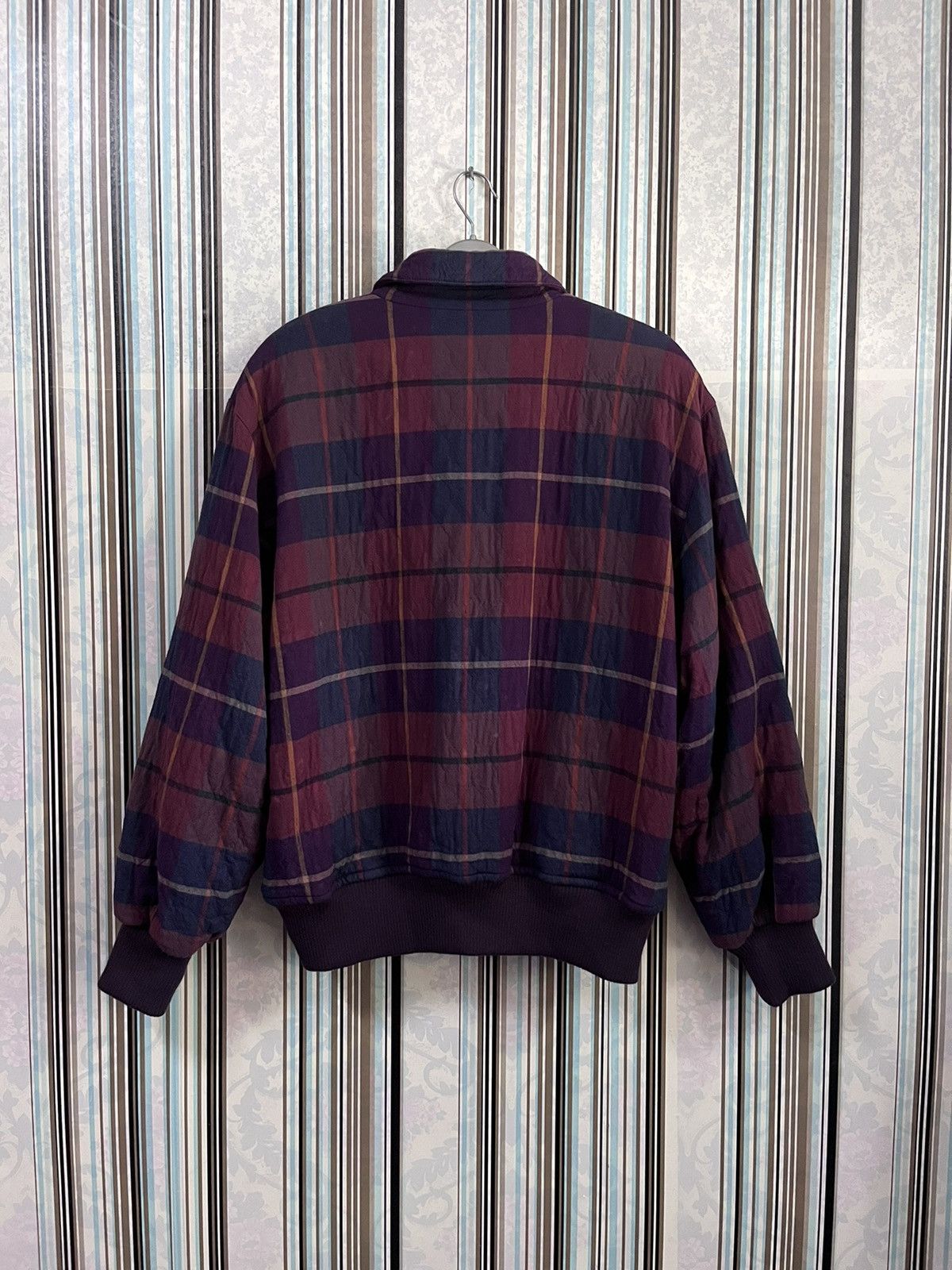 Aquascutum Symmetrical tartan wool linen #F3 Size US M / EU 48-50 / 2 - 6 Thumbnail
