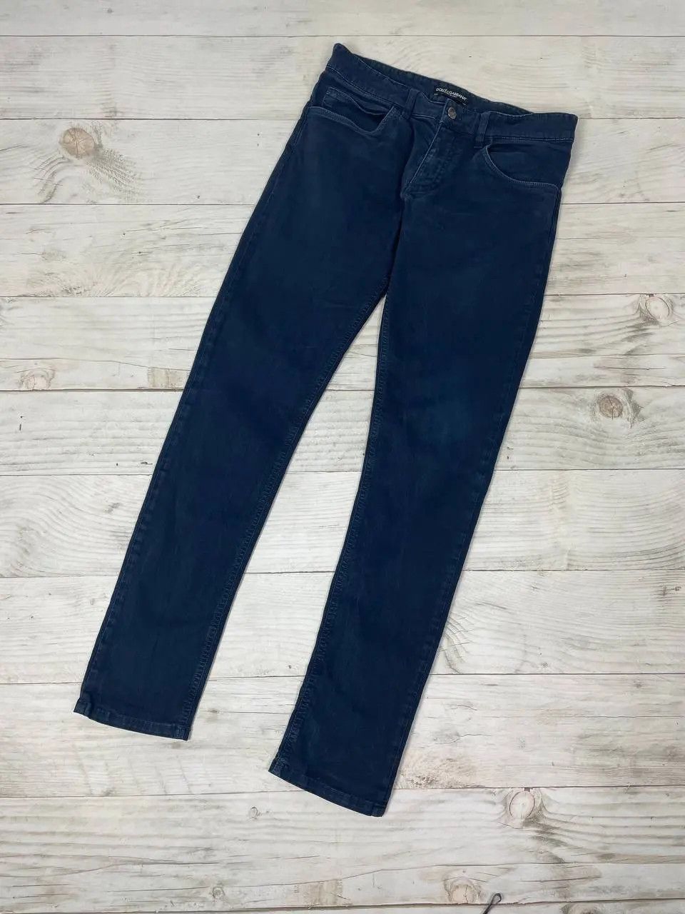 Dolce & Gabbana Vintage Dolce & Gabbana Slim Fit Denim Jeans DG Y2K Size US 30 / EU 46 - 2 Thumbnail