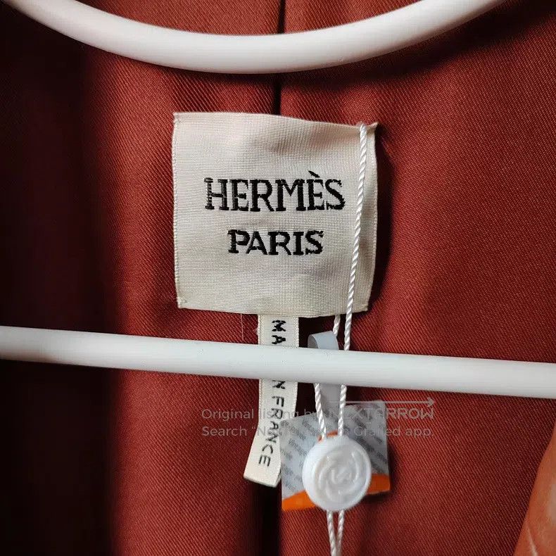 Hermes Hermes Short Brown Leather Jacket Size XS / US 0-2 / IT 36-38 - 3 Thumbnail