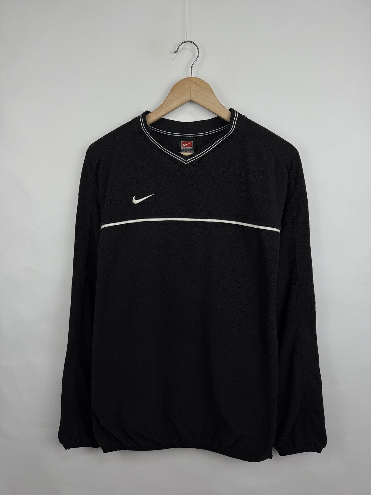 Nike 🇺🇸 Vintage 90s Nike Team Fleece Sweatshirt Rare Retro Y2K Size US L / EU 52-54 / 3 - 3 Thumbnail