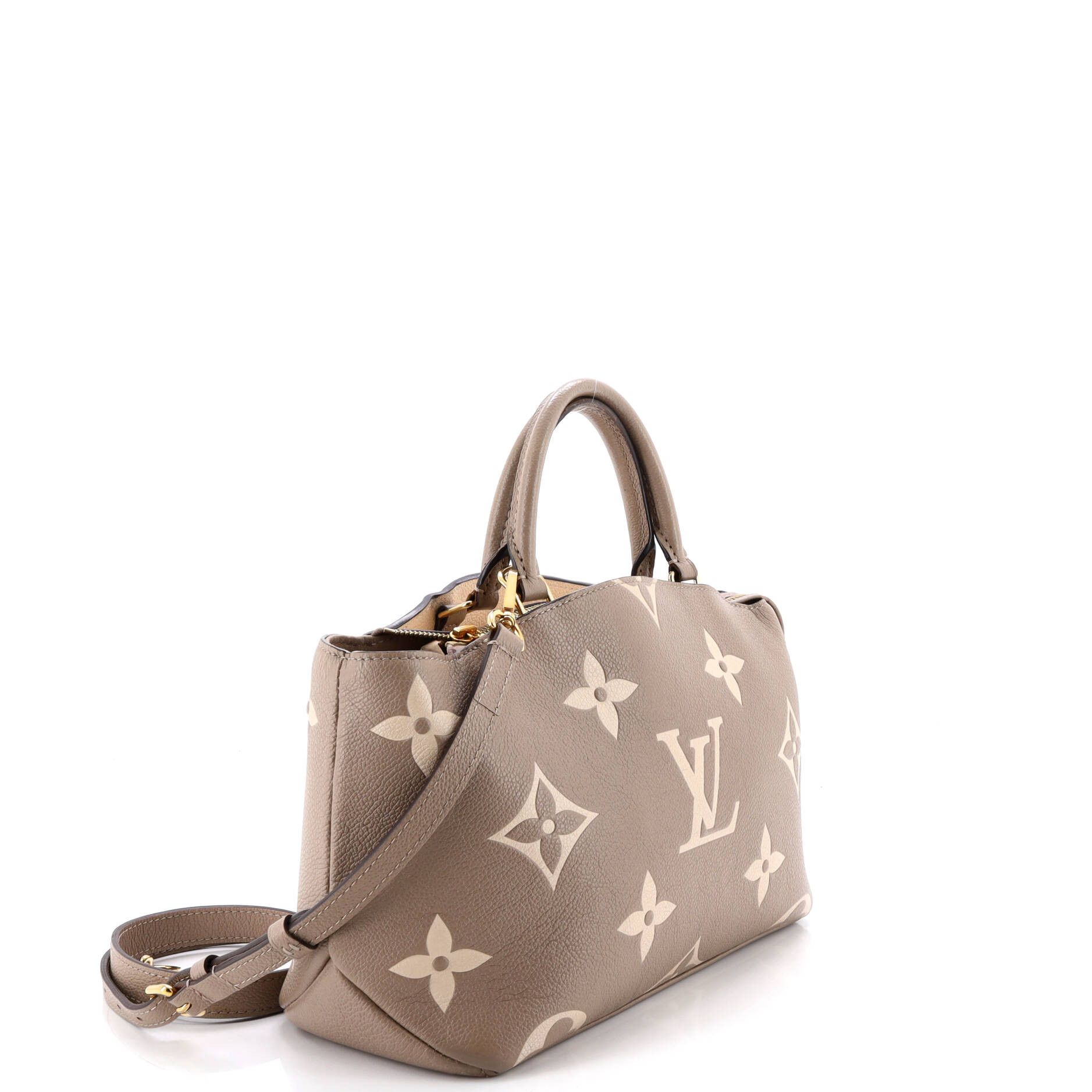 Louis Vuitton Petit Palais Handbag Bicolor Monogram Empreinte Giant Size ONE SIZE - 1 Thumbnail