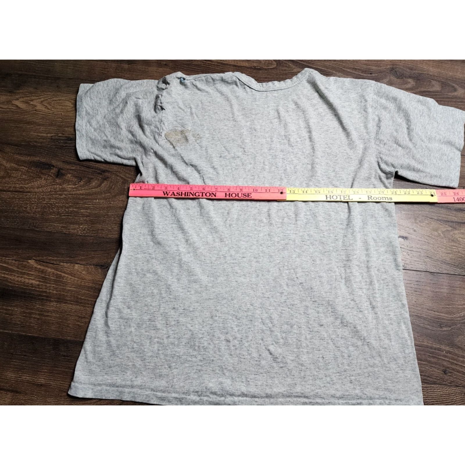 Rainbow VINTAGE VTG 80s Mens L Puerto Vallarta Mexico T Shirt Distressed Rainbow Size US L / EU 52-54 / 3 - 2 Thumbnail
