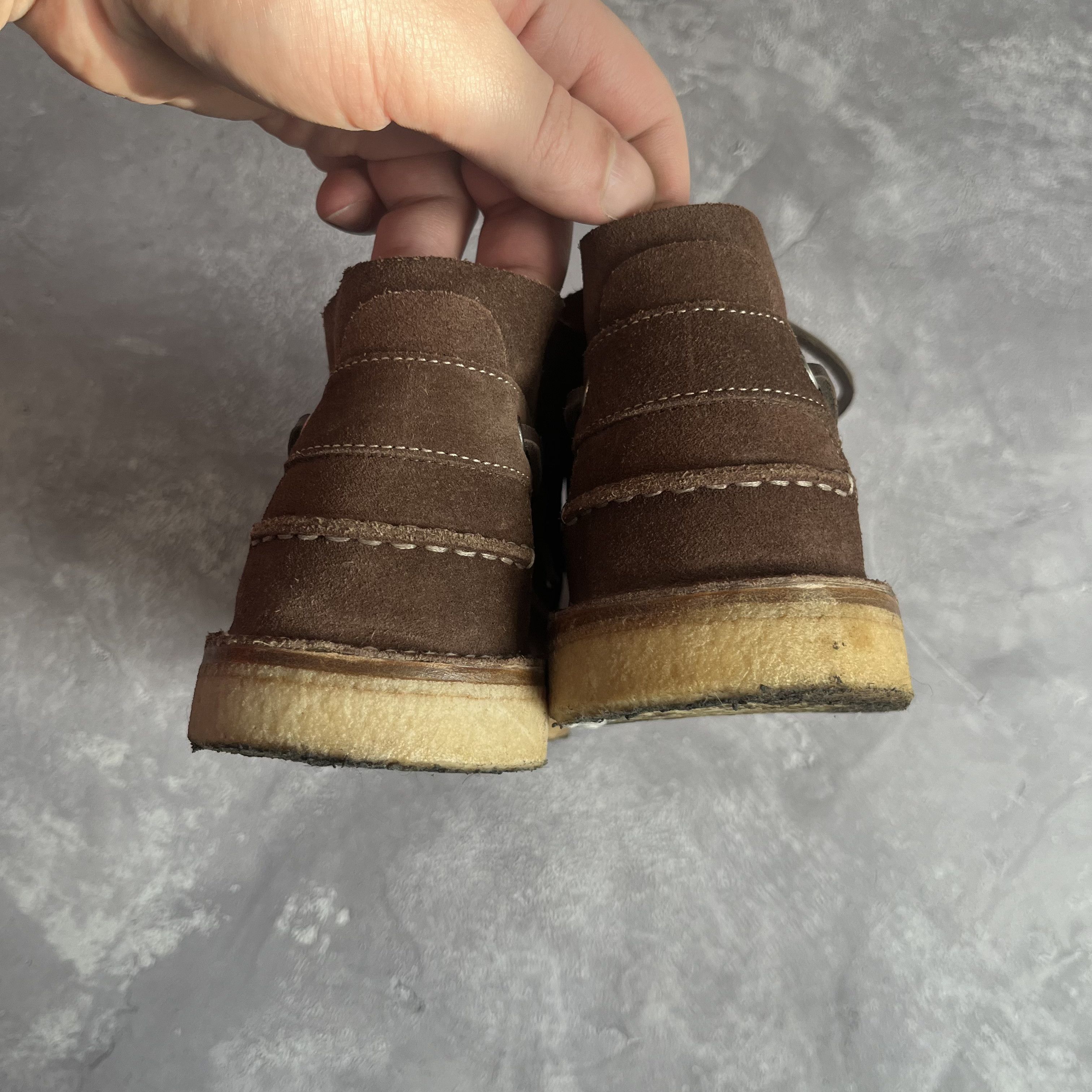 Gucci Gucci Suede Moc Toe Chukka Boots Brown Crepe Sole Size US 10 / EU 43 - 5 Thumbnail