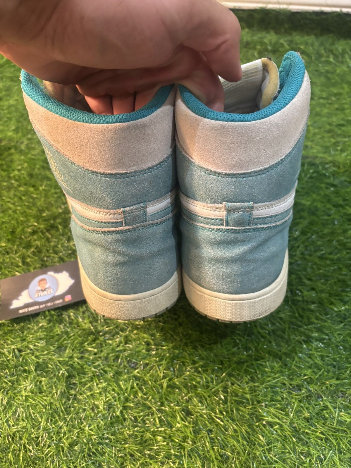 Jordan Brand Jordan 1 high turbo green Size US 12 / EU 45 - 4 Thumbnail