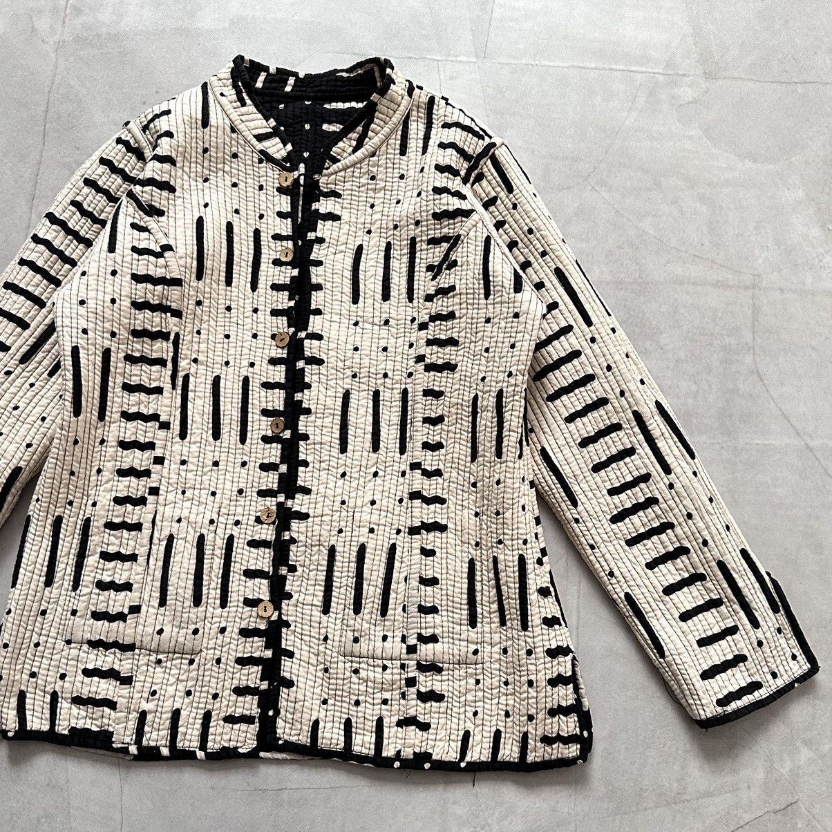 Issey Miyake Japan Work Quilted Jacket Double Sided Pleats Please Vibe Size M / US 6-8 / IT 42-44 - 4 Thumbnail