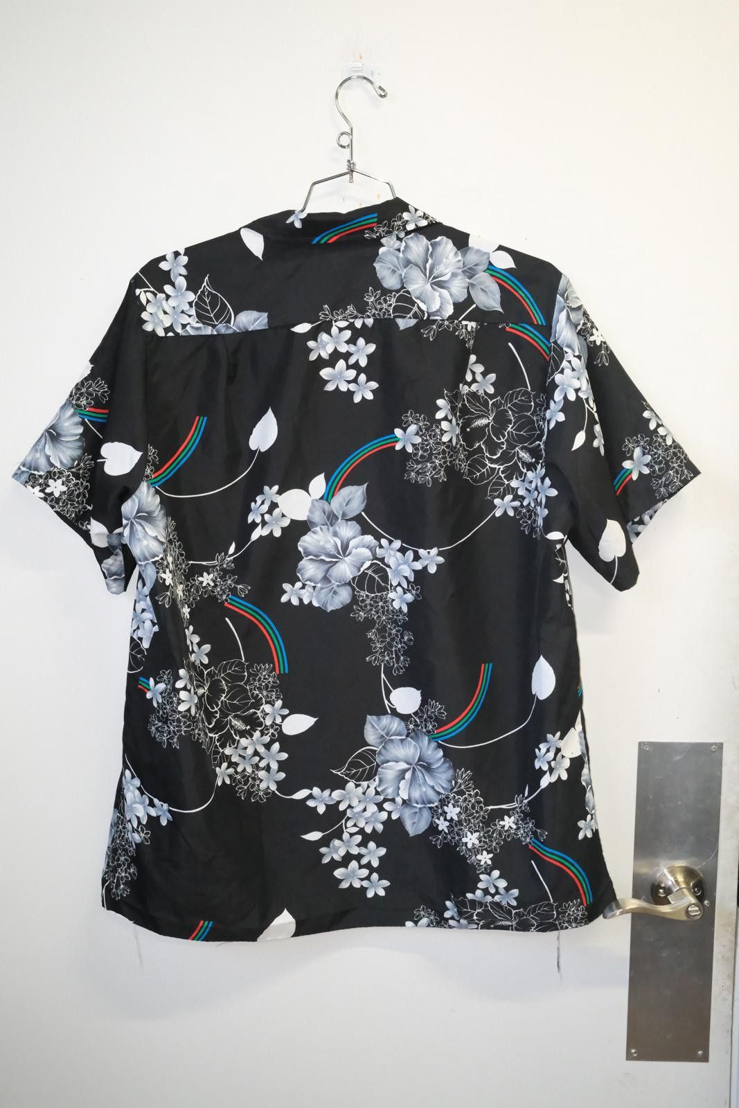 Other 70's Hukilau Fashion Floral Short Sleeve Button-Up Size L / US 10 / IT 46 - 2 Thumbnail