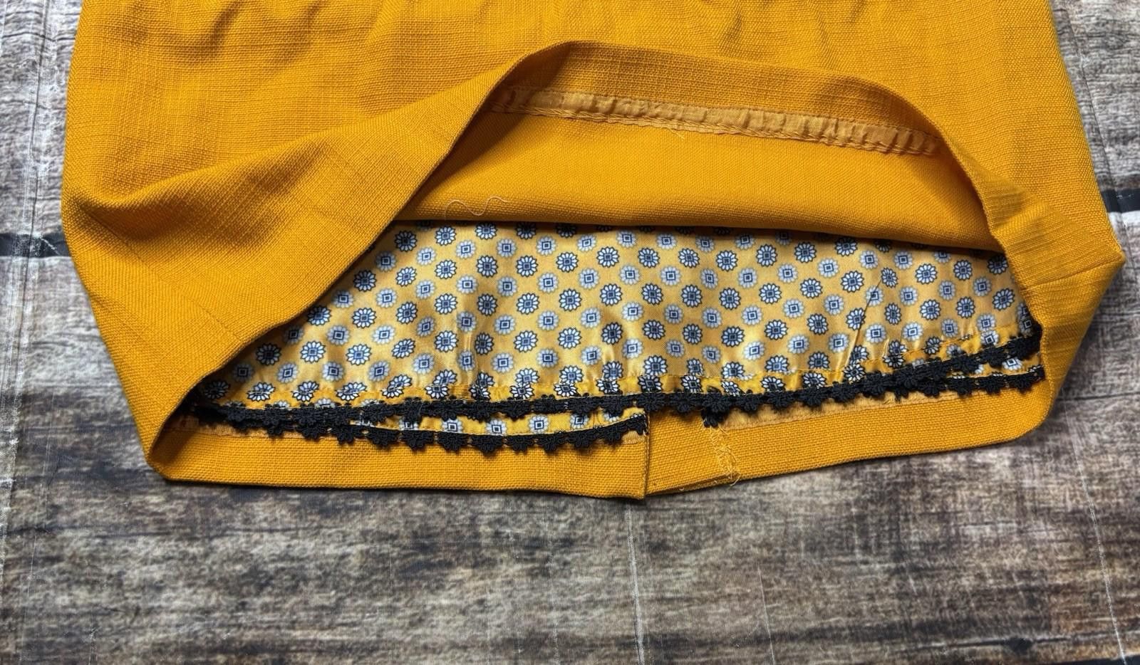 Other Anthropologie Leifsdottir Skirt Womens 10 Wool Satin Lining Size 32" / US 10 / IT 46 - 7 Thumbnail