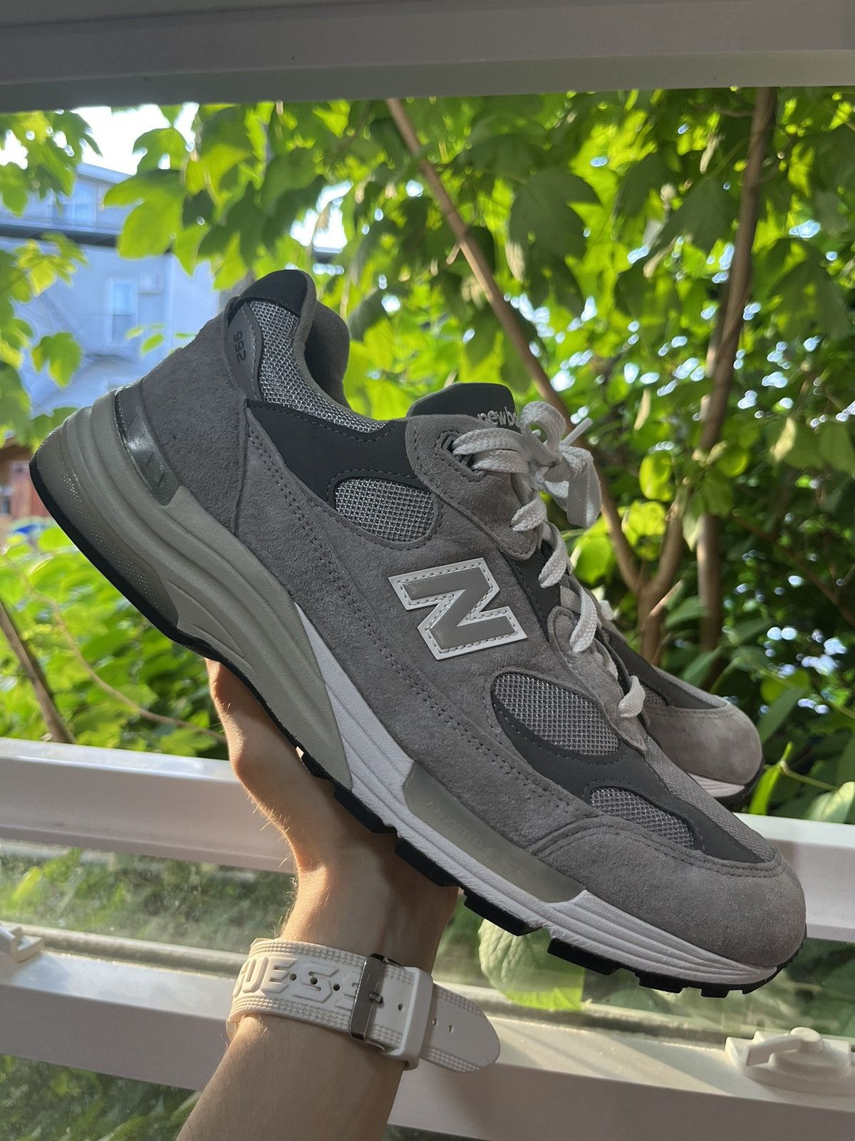 New Balance New Balance 992 made in USA grey DEADSTOCK men's | Grailed