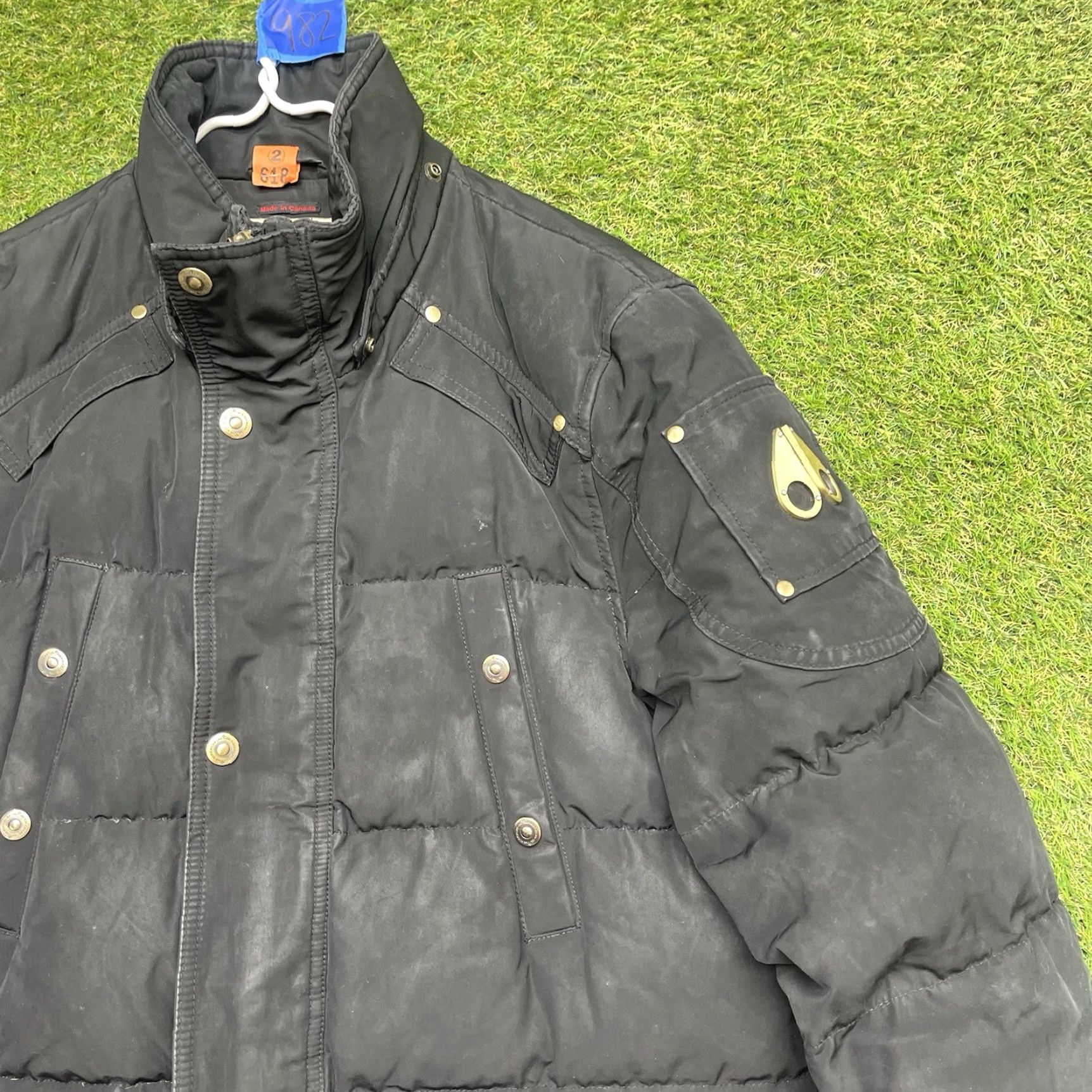 Moose Knuckles Moose Knuckles 3Q Jacket Mens XL Goose Down Puffer Zip Up Long Hiking Outdoor Jacket Size US XL / EU 56 / 4 - 3 Thumbnail