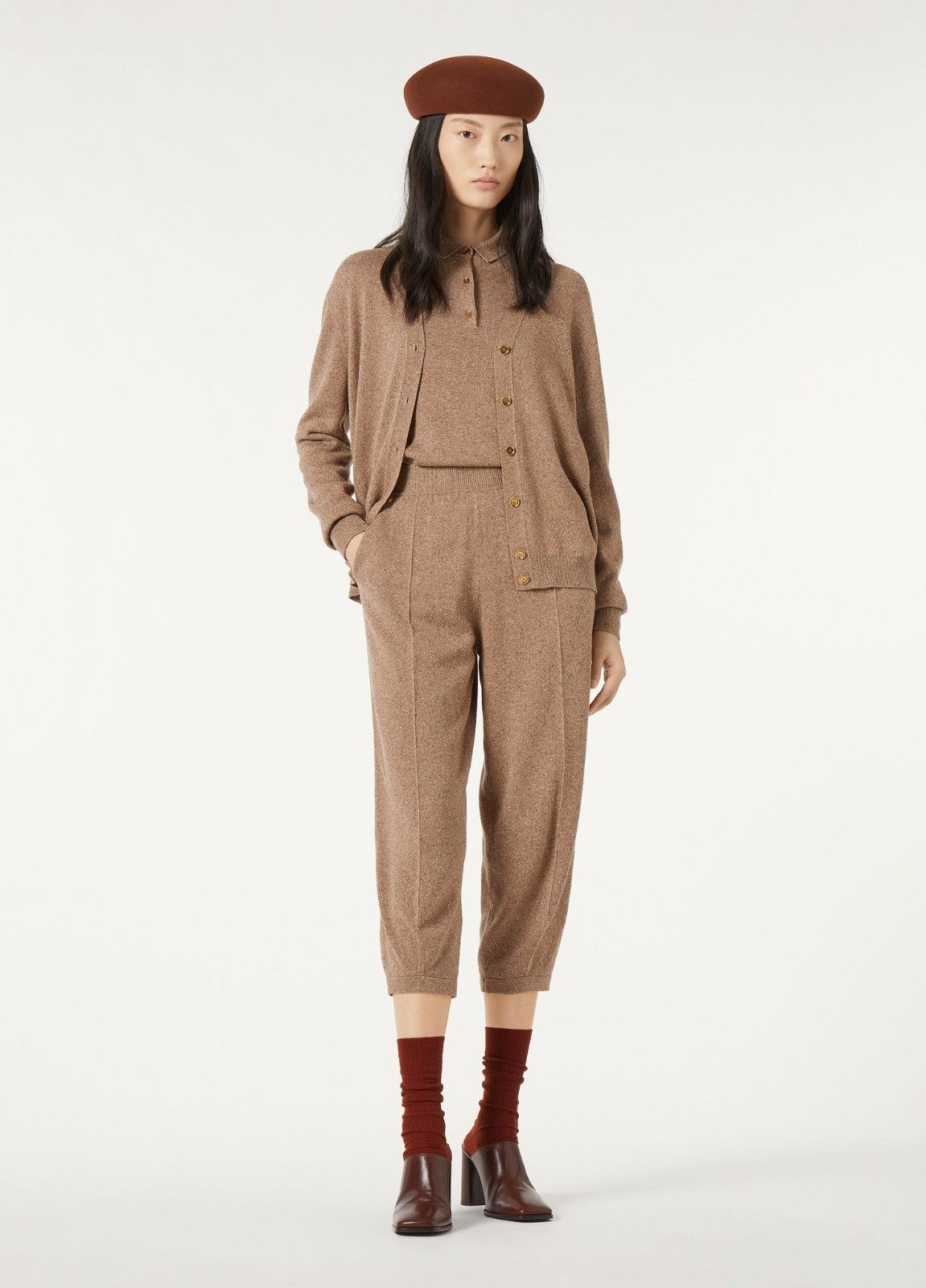 Loro Piana o1srvl11e0526 FAO9756 Colonno Cardigan in Brown Size XS / US 0-2 / IT 36-38 - 6 Thumbnail