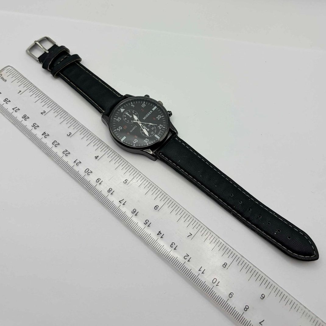 Other Black Miger Men’s Watch Size ONE SIZE - 3 Thumbnail