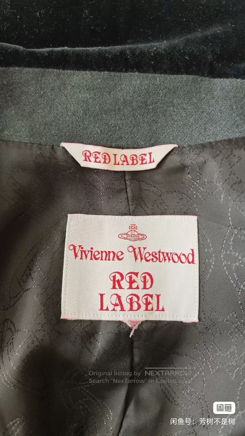 Vivienne Westwood Vivienne Westwood Velvet Collar Deep Gray Wool Coat Size M / US 6-8 / IT 42-44 - 6 Thumbnail