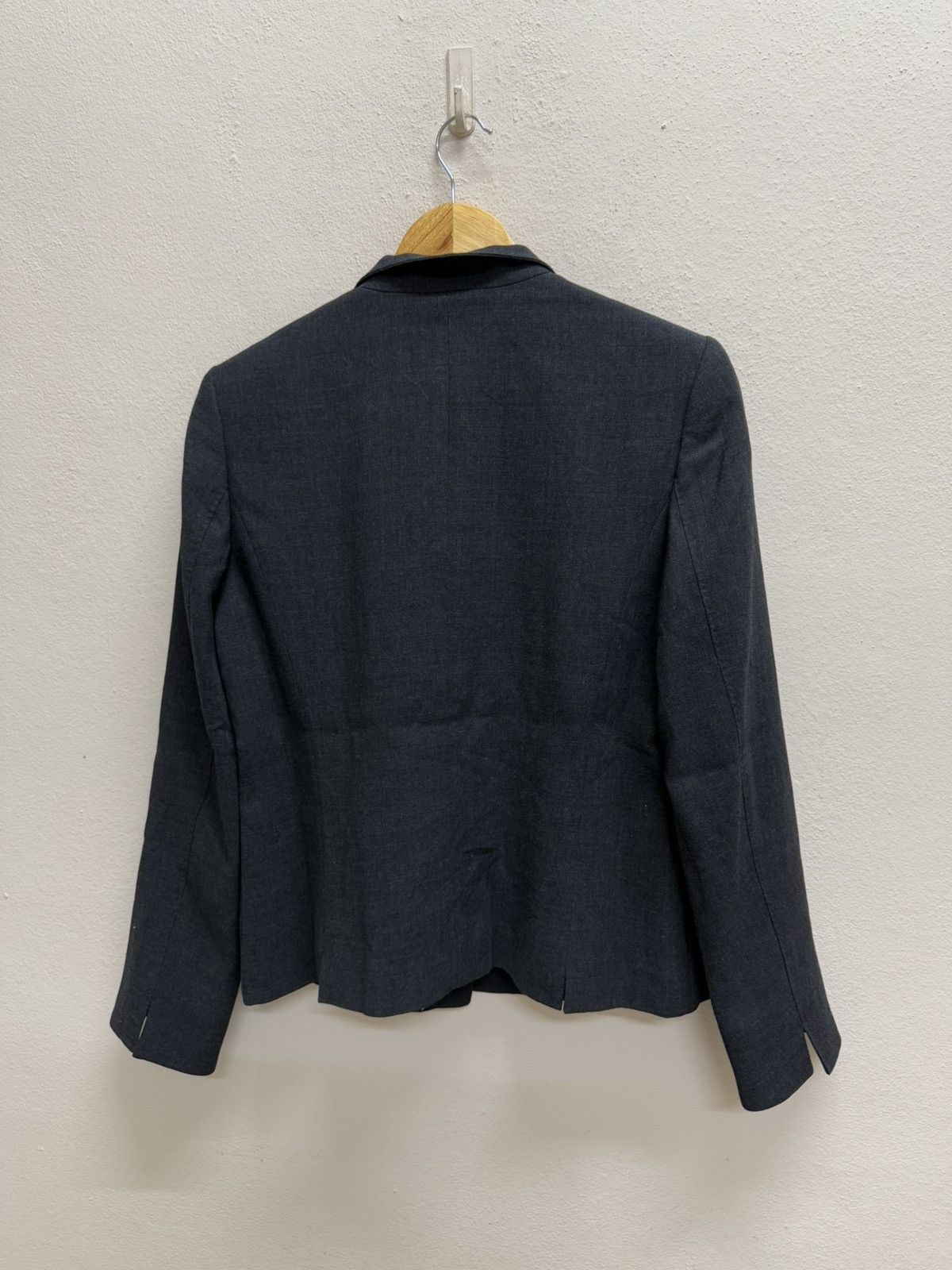 Hanae Mori × Japanese Brand × Vintage Hanae Mori Hiden Button Coats Size S / US 4 / IT 40 - 20 Thumbnail