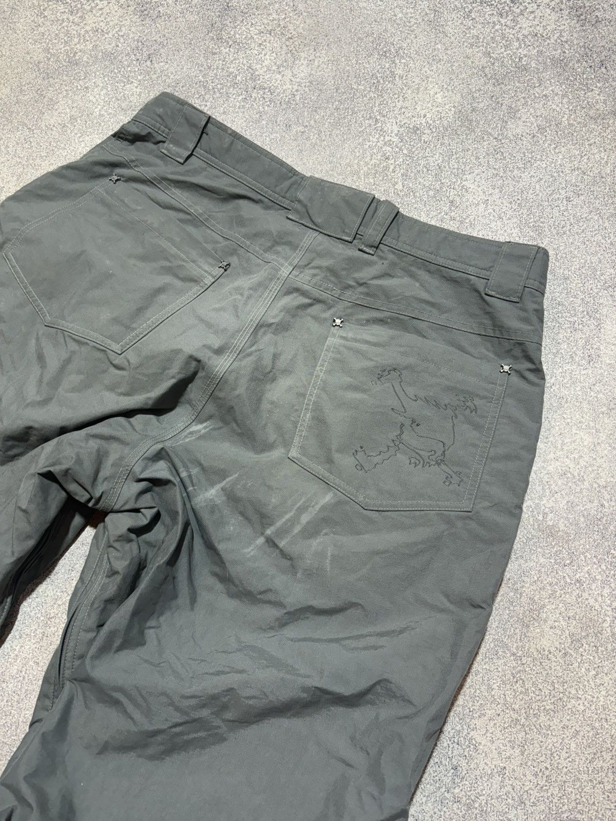 Oakley × Vintage 90s Oakley Software Knee Patch Snowboard Pants Size XL Size US 36 / EU 52 - 16 Thumbnail