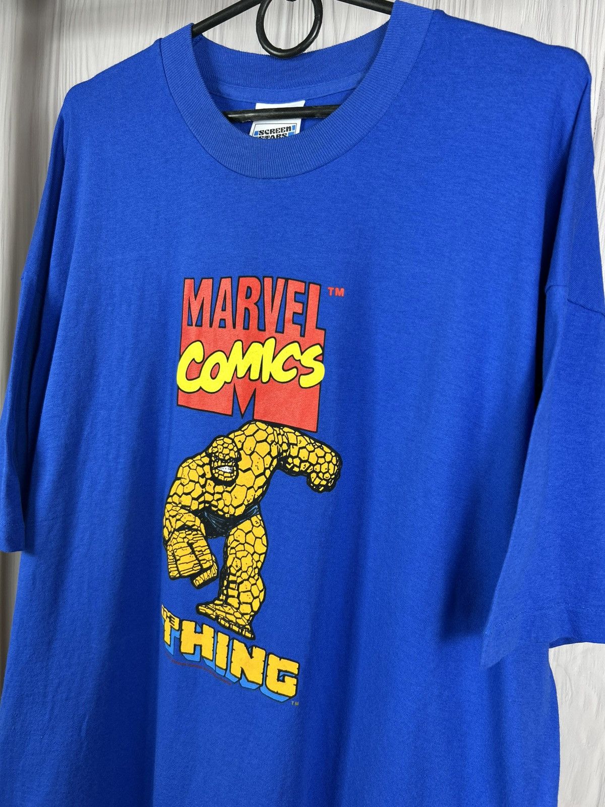 Marvel Comics Rare Vintage 1996 The Thing Marvel Comics T-Shirt Size XL Size US XL / EU 56 / 4 - 3 Thumbnail