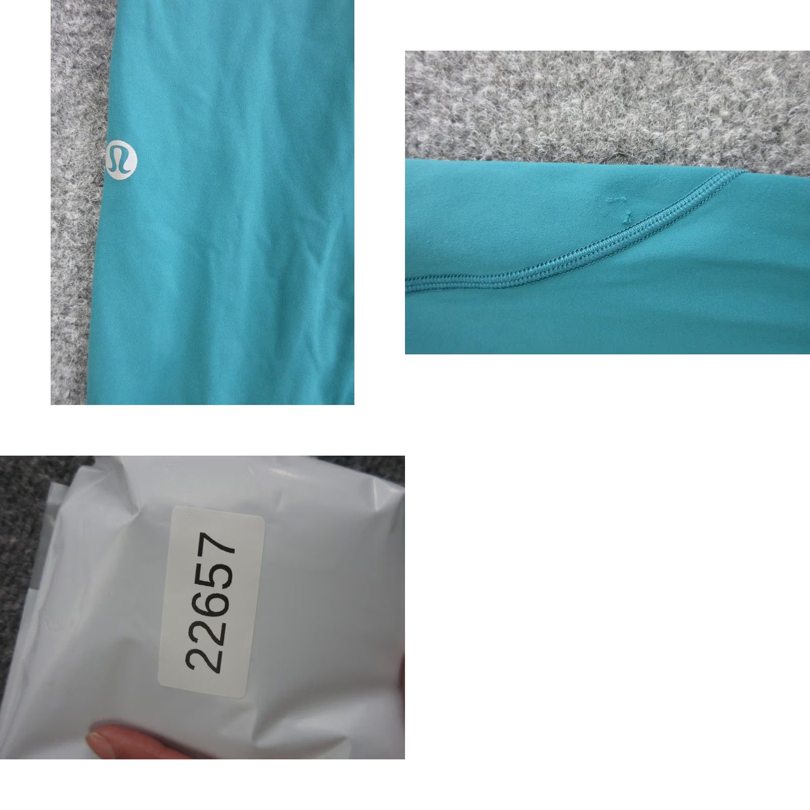 Lululemon Lululemon Leggings Womens 4 Green High Rise Ankle Pockets Yoga Athletic Gym Size 27" / US 4 / IT 40 - 8 Thumbnail